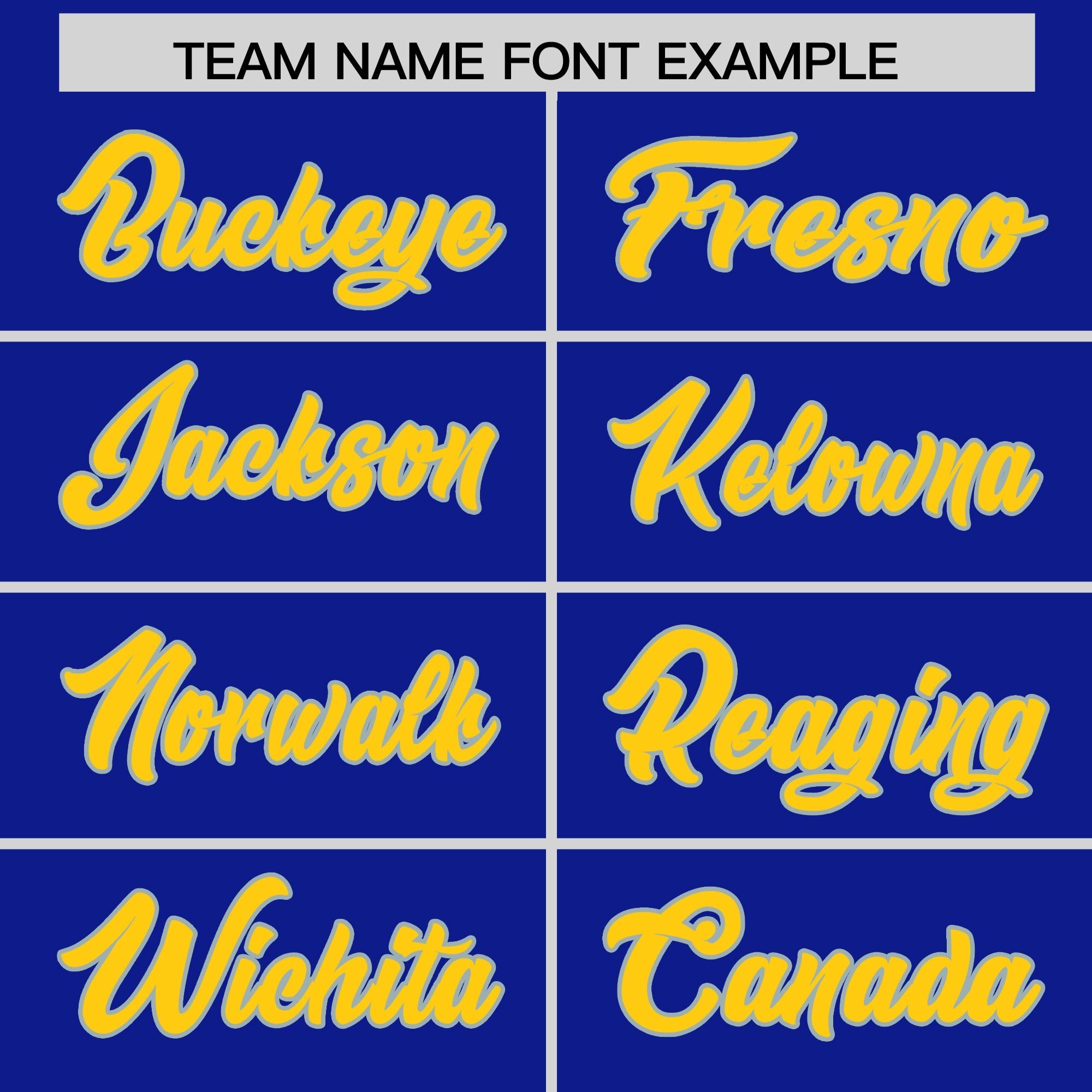 Custom Royal Gold Sides Gradient Fashion Personalized Team American Football Jersey