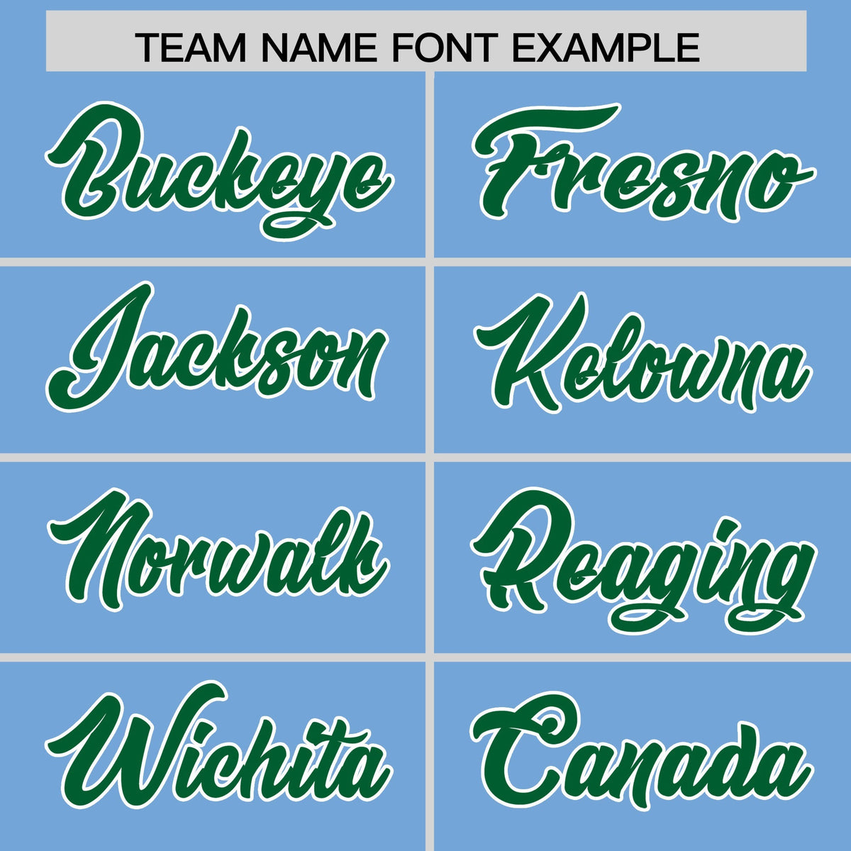 Custom Powder Blue Orange and Kelly Green Sides Gradient Fashion Personalized Team American Football Jersey