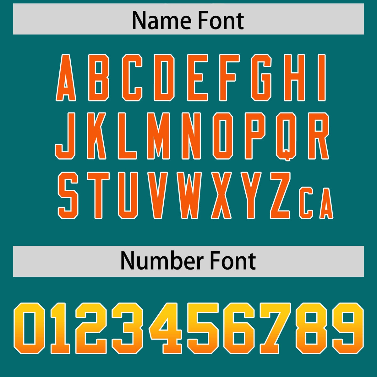 Custom Aqua Gold Sides Gradient Fashion Personalized Team American Football Jersey