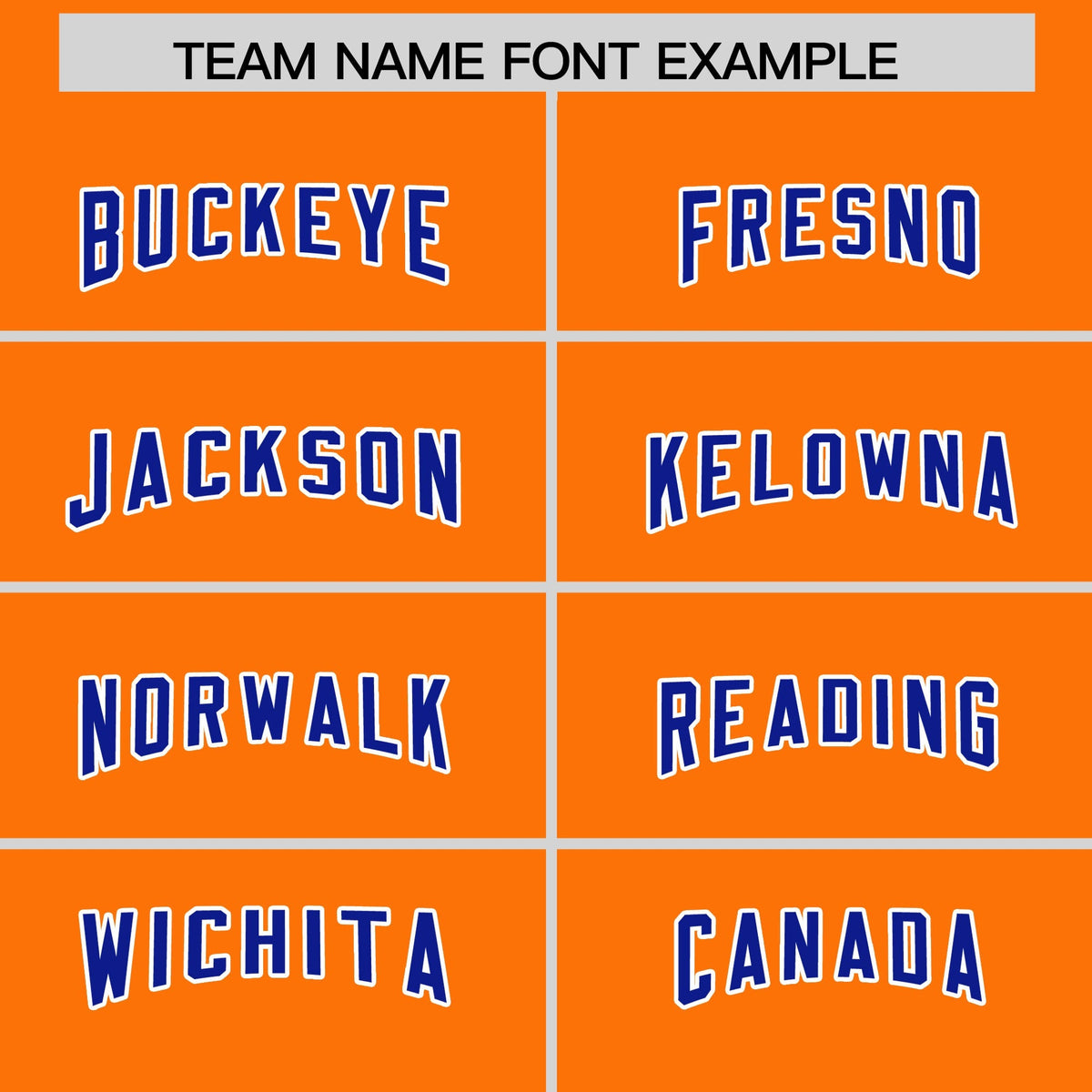 Custom Orange Royal and Powder Blue Sides Gradient Fashion Personalized Team American Football Jersey