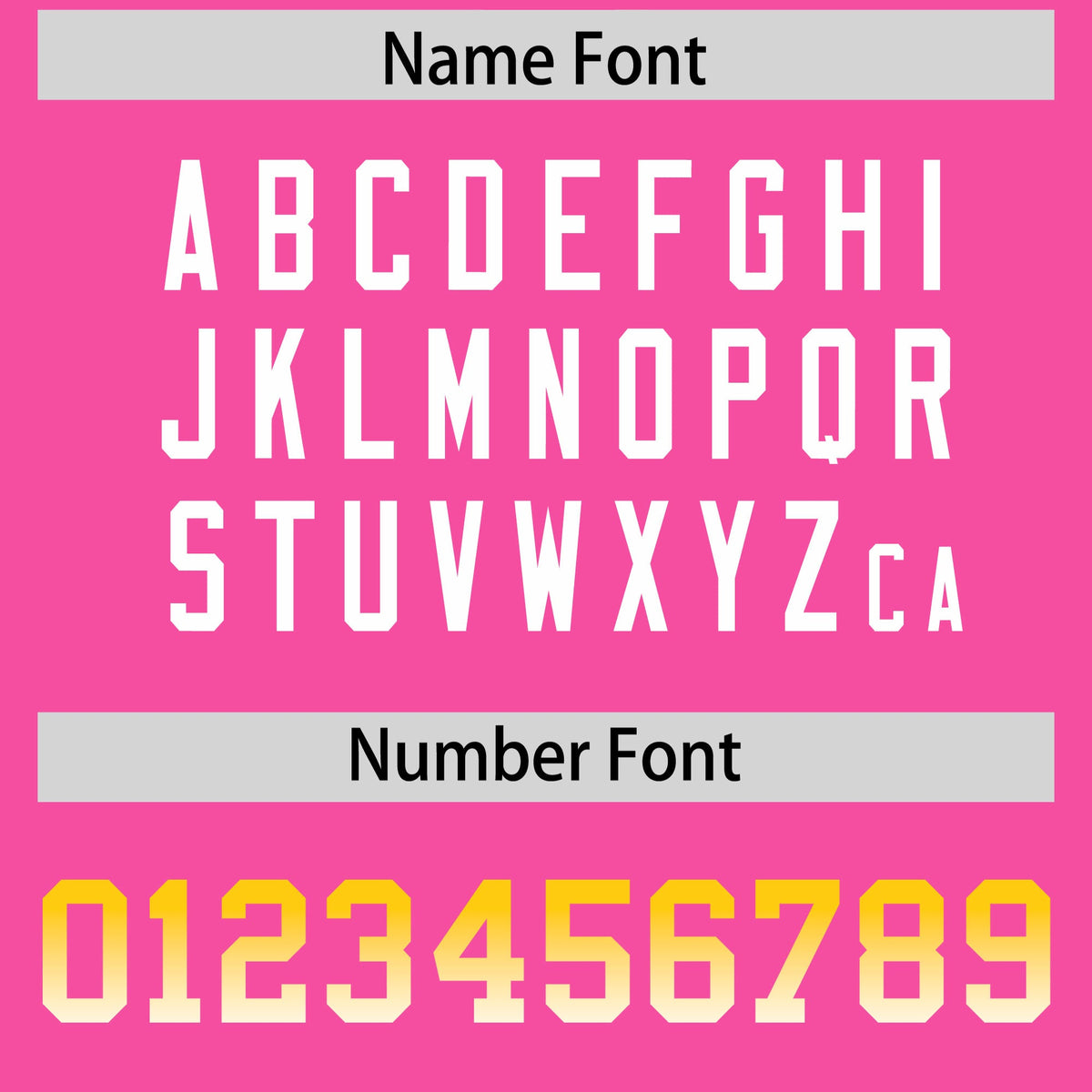 Custom Pink Gold Sides Gradient Fashion Personalized Team American Football Jersey