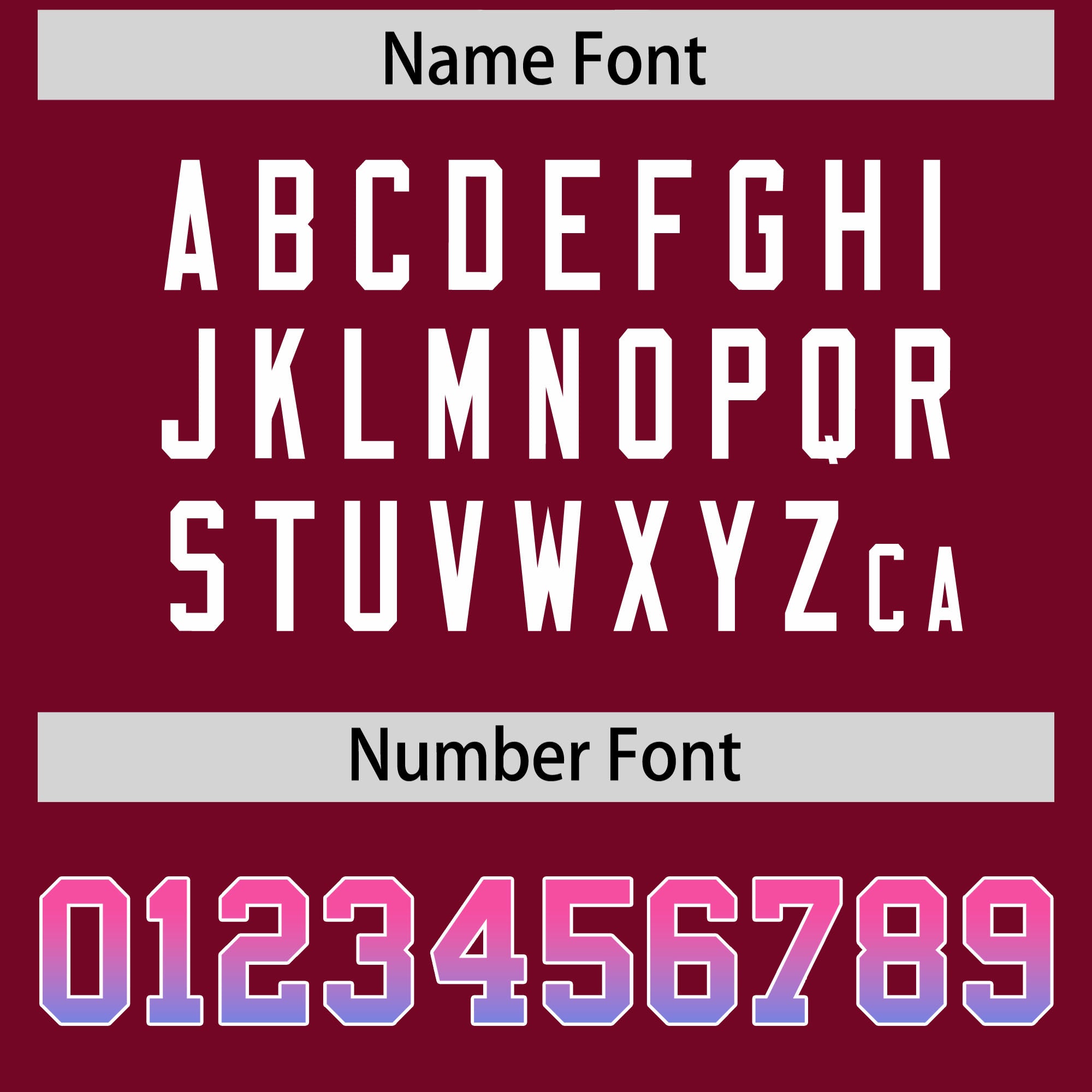 Custom Cardinal Pink and Powder Blue Sides Gradient Fashion Personalized Team American Football Jersey