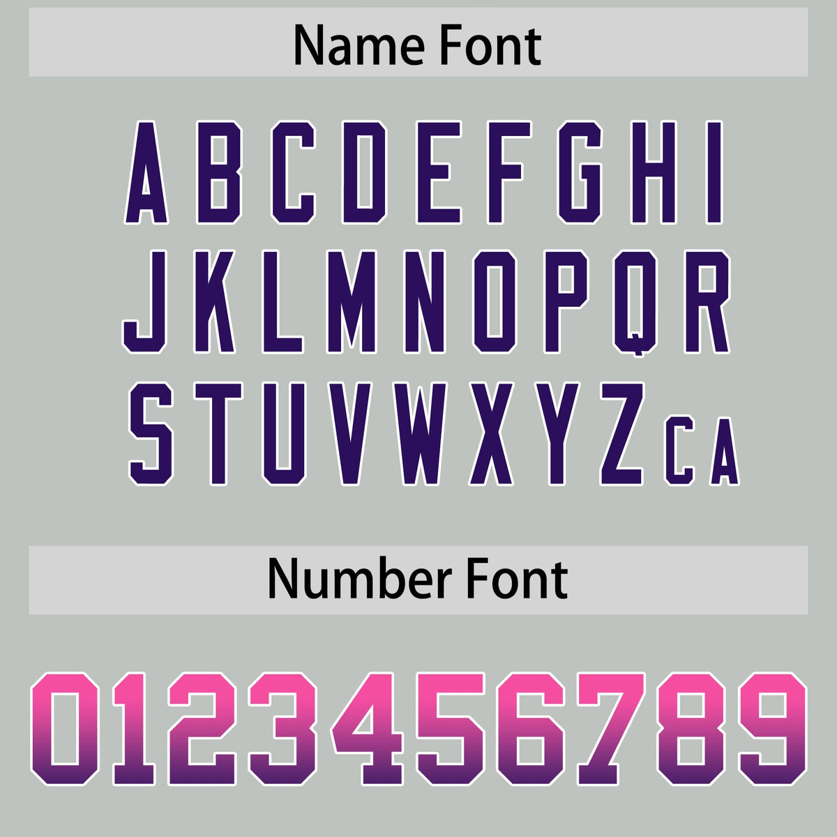 Custom Gray Pink and Purple Sides Gradient Fashion Personalized Team American Football Jersey