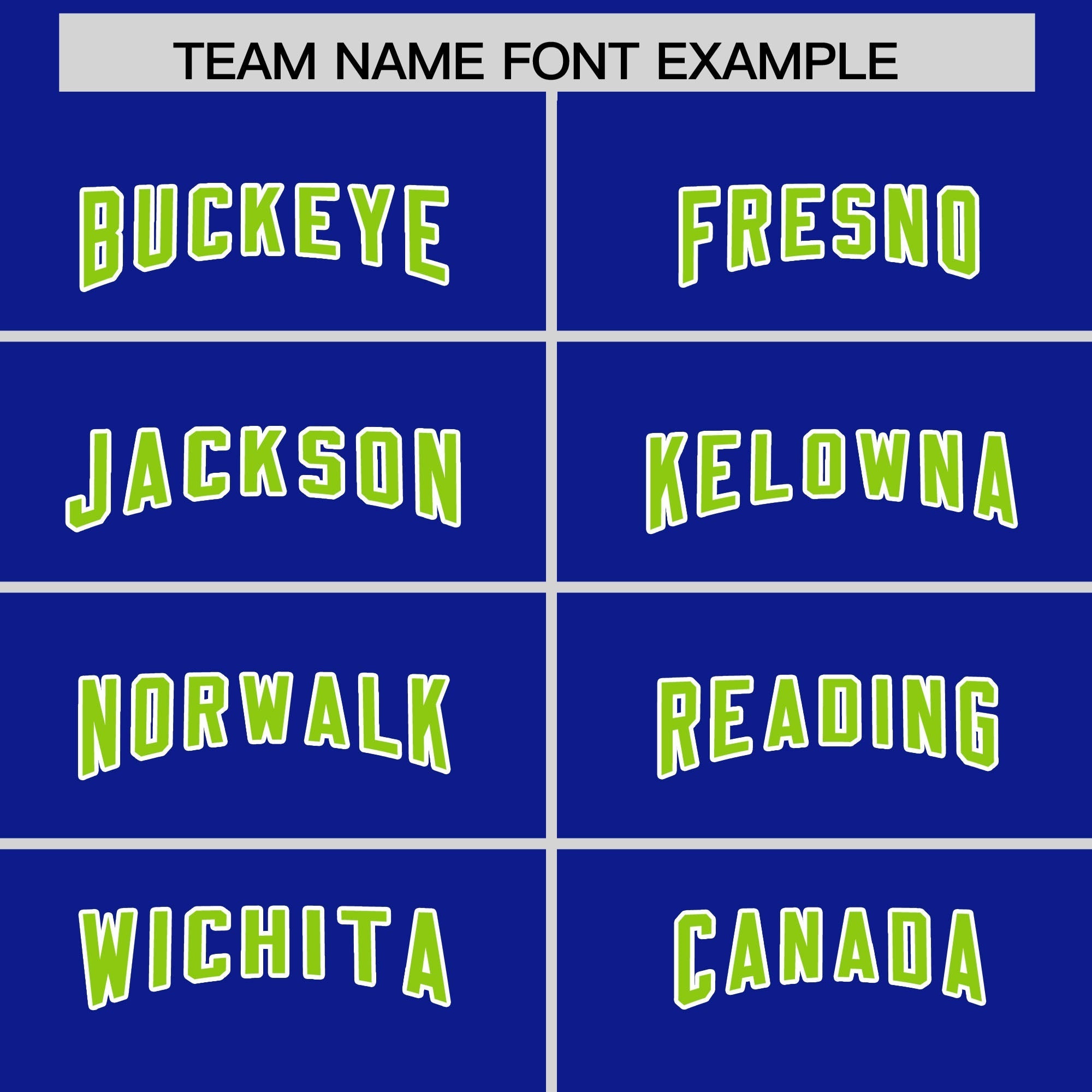 Custom Royal Neon Green and Powder Blue Sides Gradient Fashion Personalized Team American Football Jersey