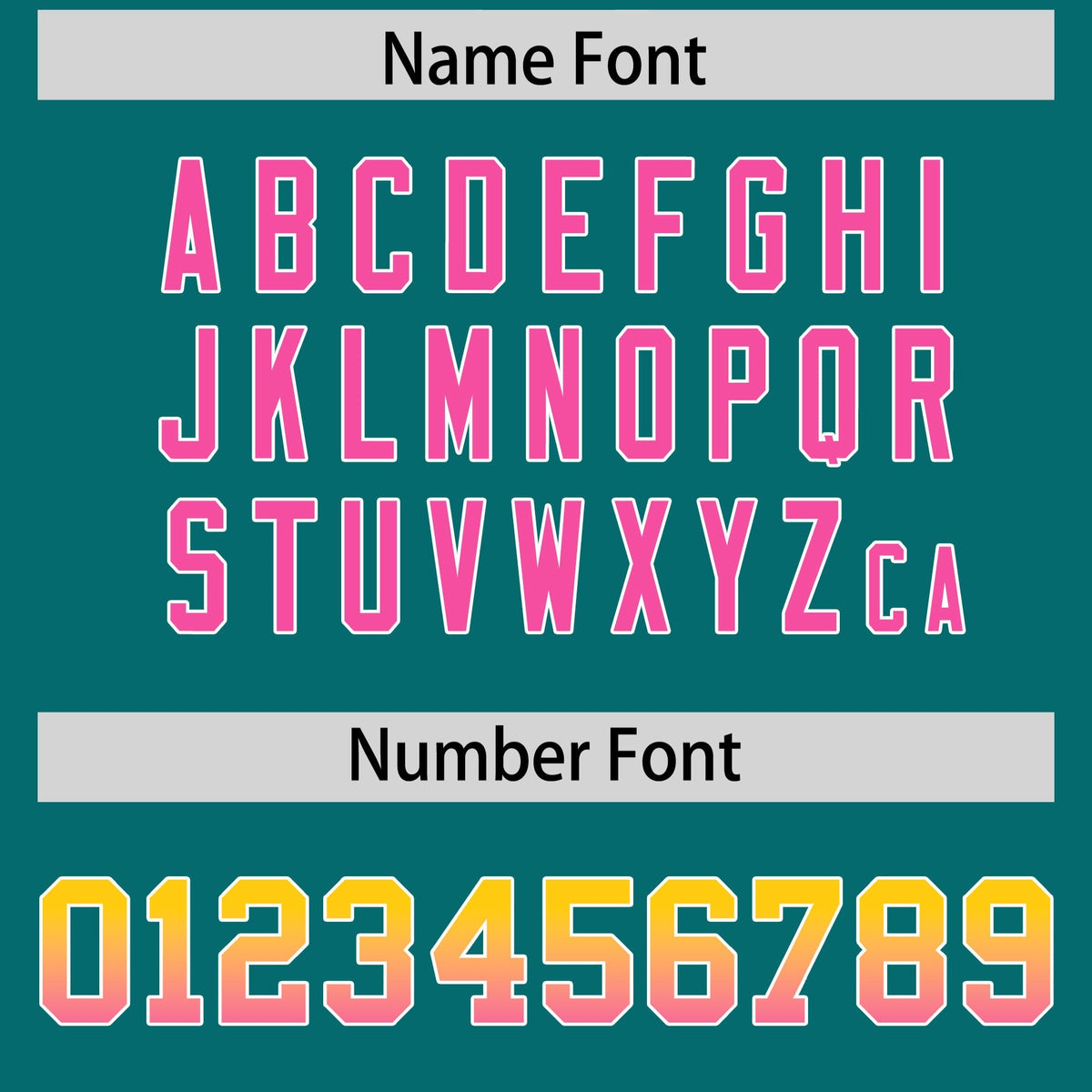 Custom Aqua Gold Sides Gradient Fashion Personalized Team American Football Jersey