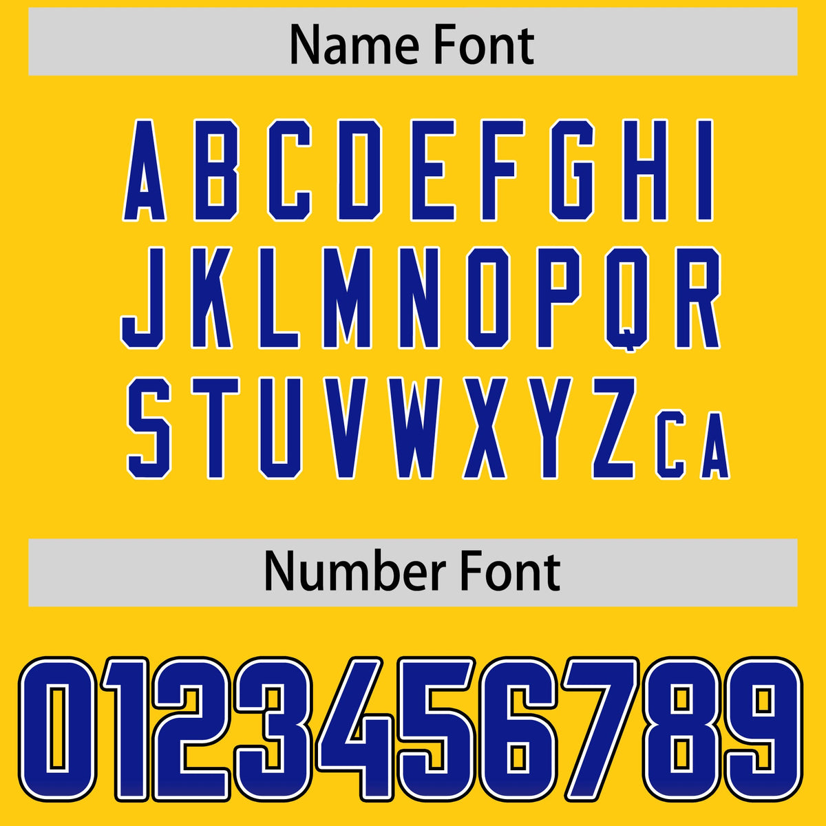 Custom Gold Royal and Red Sides Gradient Fashion Personalized Team American Football Jersey