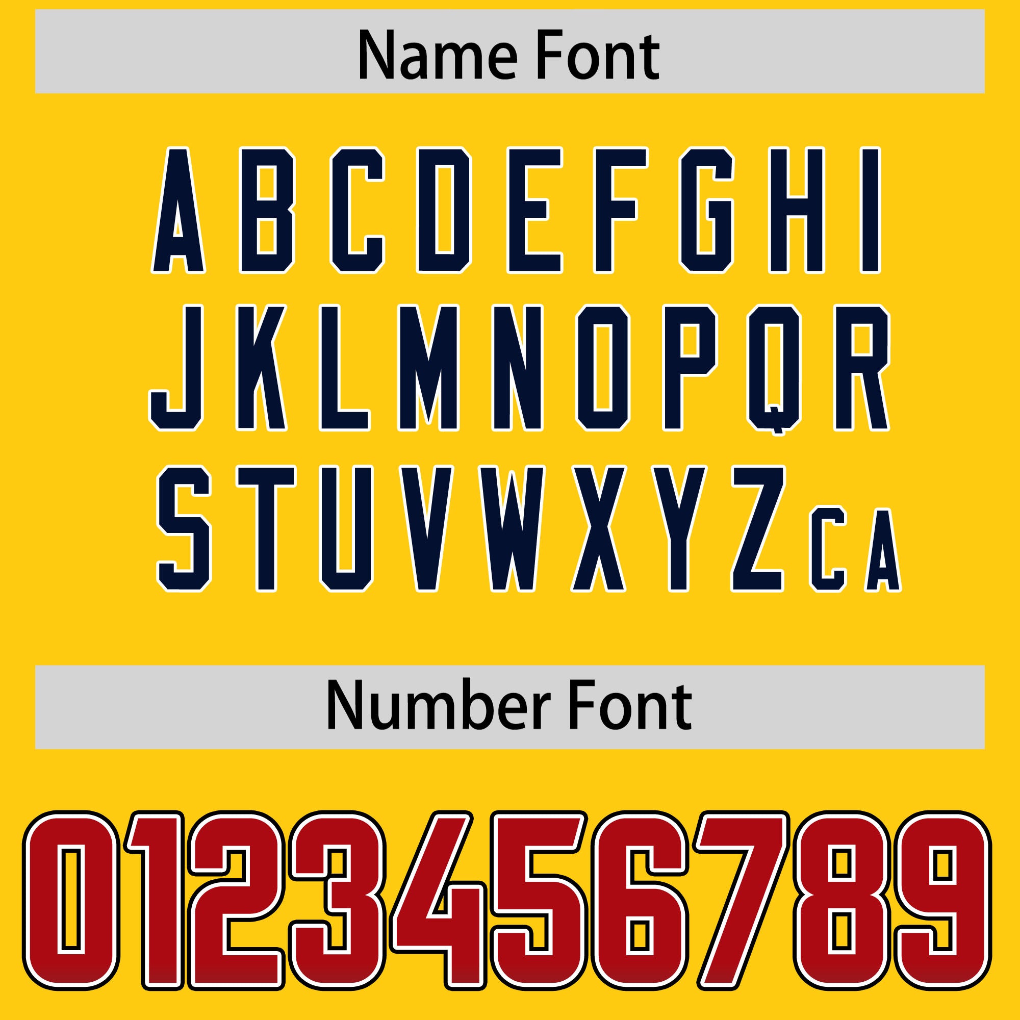 Custom Gold Red and Navy Sides Gradient Fashion Personalized Team American Football Jersey