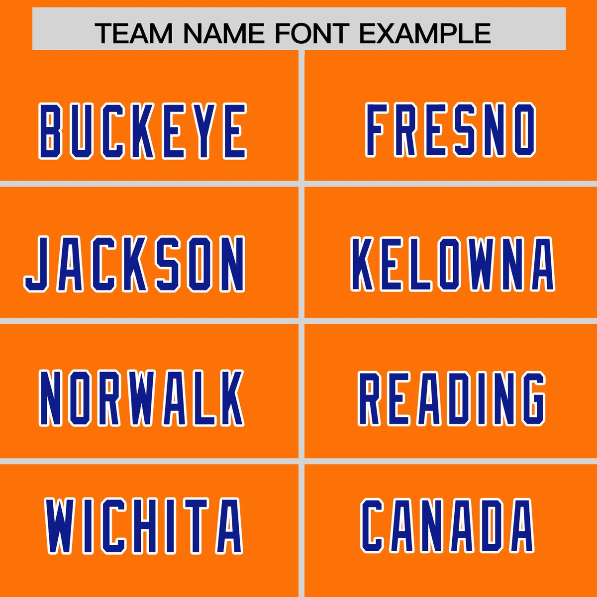 Custom Orange Royal and Powder Blue Sides Gradient Fashion Personalized Team American Football Jersey