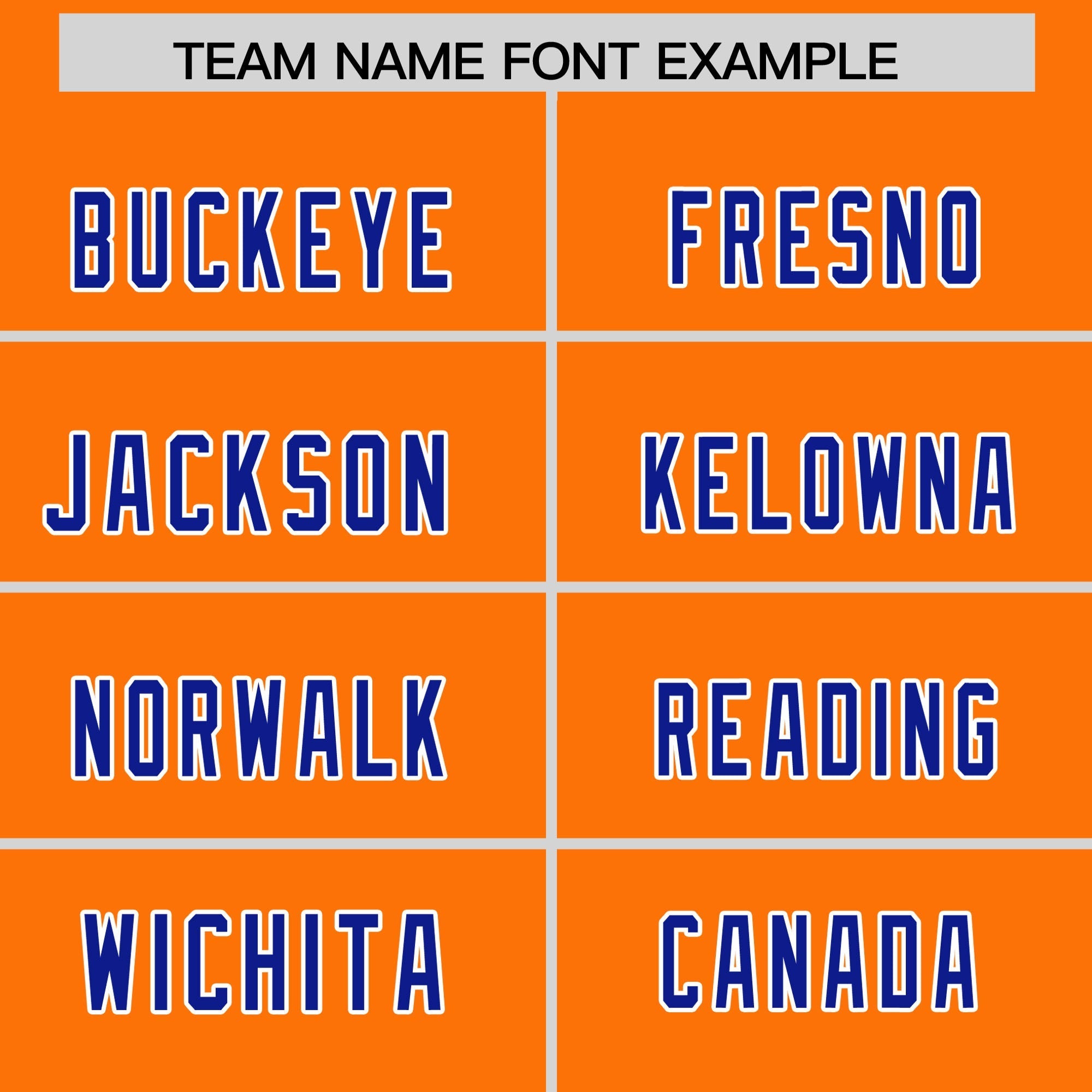 Custom Orange Royal and Powder Blue Sides Gradient Fashion Personalized Team American Football Jersey