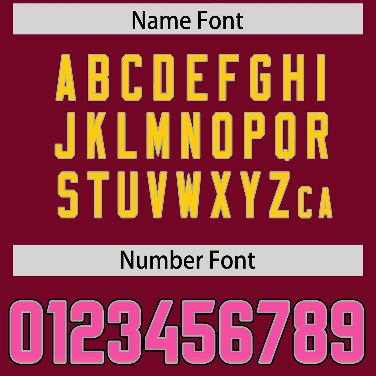 Custom Cardinal Pink and Gold Sides Gradient Fashion Personalized Team American Football Jersey