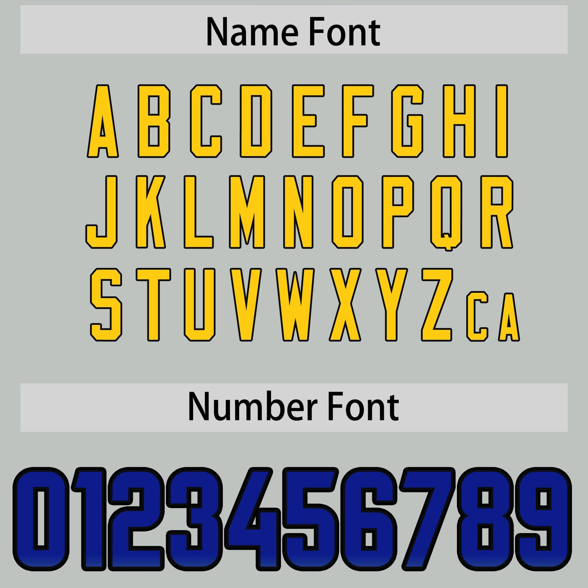 Custom Gray Royal and Gold Sides Gradient Fashion Personalized Team American Football Jersey