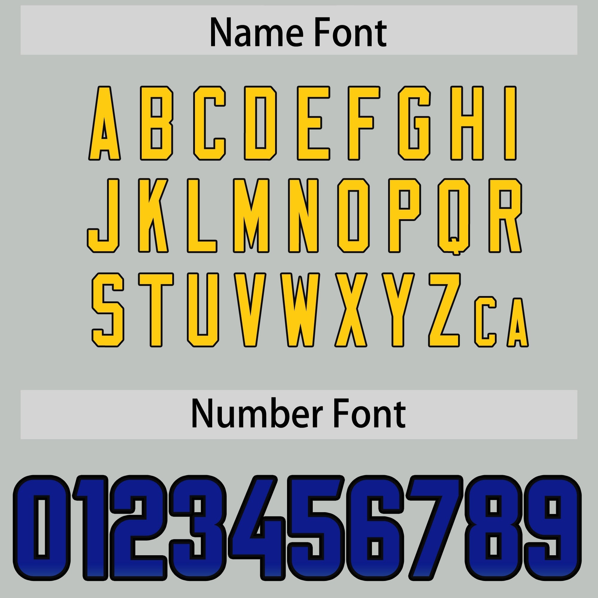 Custom Gray Royal and Gold Sides Gradient Fashion Personalized Team American Football Jersey