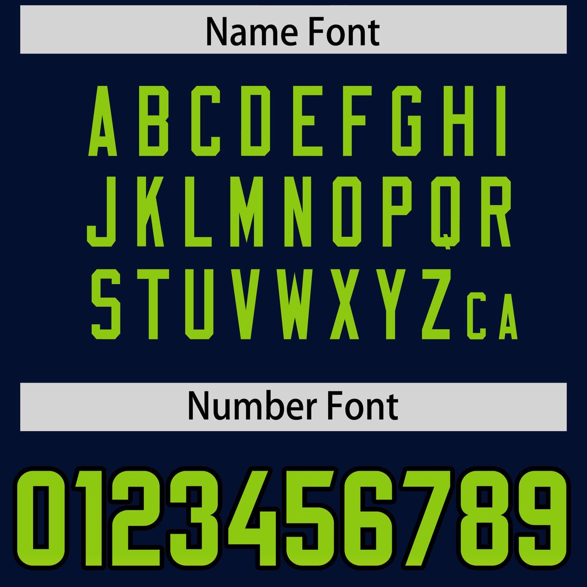 Custom Navy Neon Green and Gold Sides Gradient Fashion Personalized Team American Football Jersey