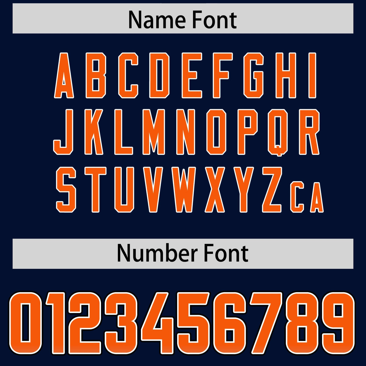 Custom Navy Orange and Bright Green Sides Gradient Fashion Personalized Team American Football Jersey