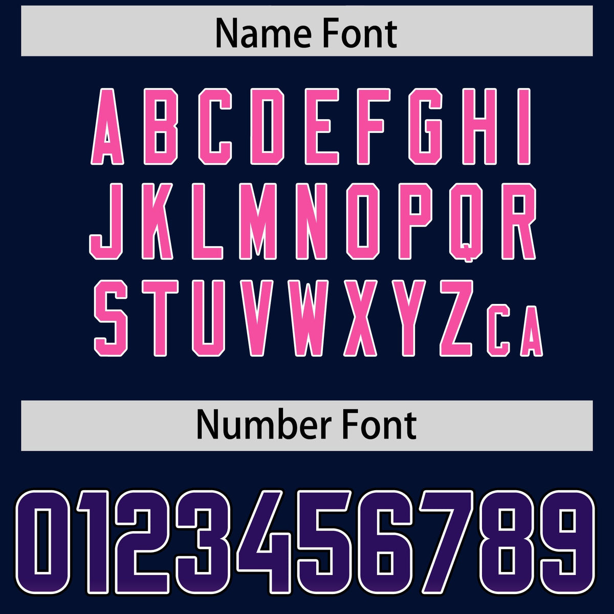 Custom Navy Purple and Pink Sides Gradient Fashion Personalized Team American Football Jersey