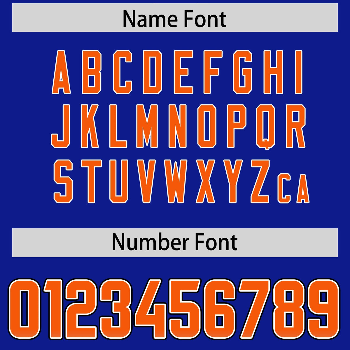 Custom Royal Orange and Bright Green Sides Gradient Fashion Personalized Team American Football Jersey