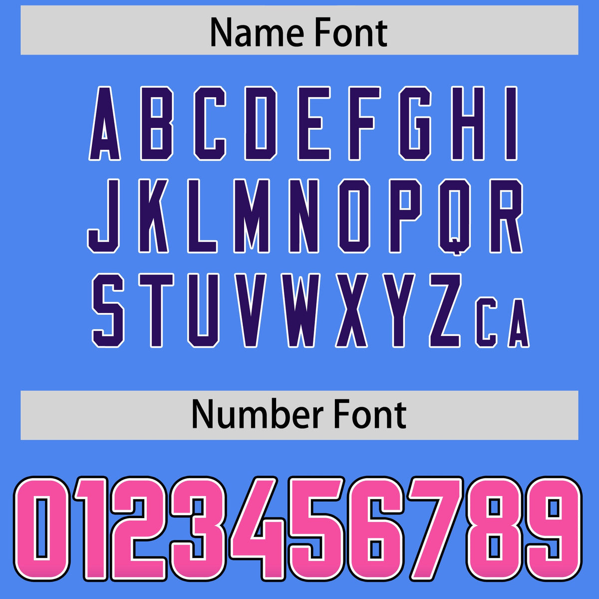 Custom Powder Blue Pink and Purple Sides Gradient Fashion Personalized Team American Football Jersey