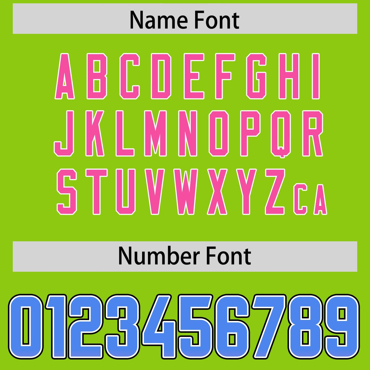 Custom Neon Green Powder Blue and Pink Sides Gradient Fashion Personalized Team American Football Jersey