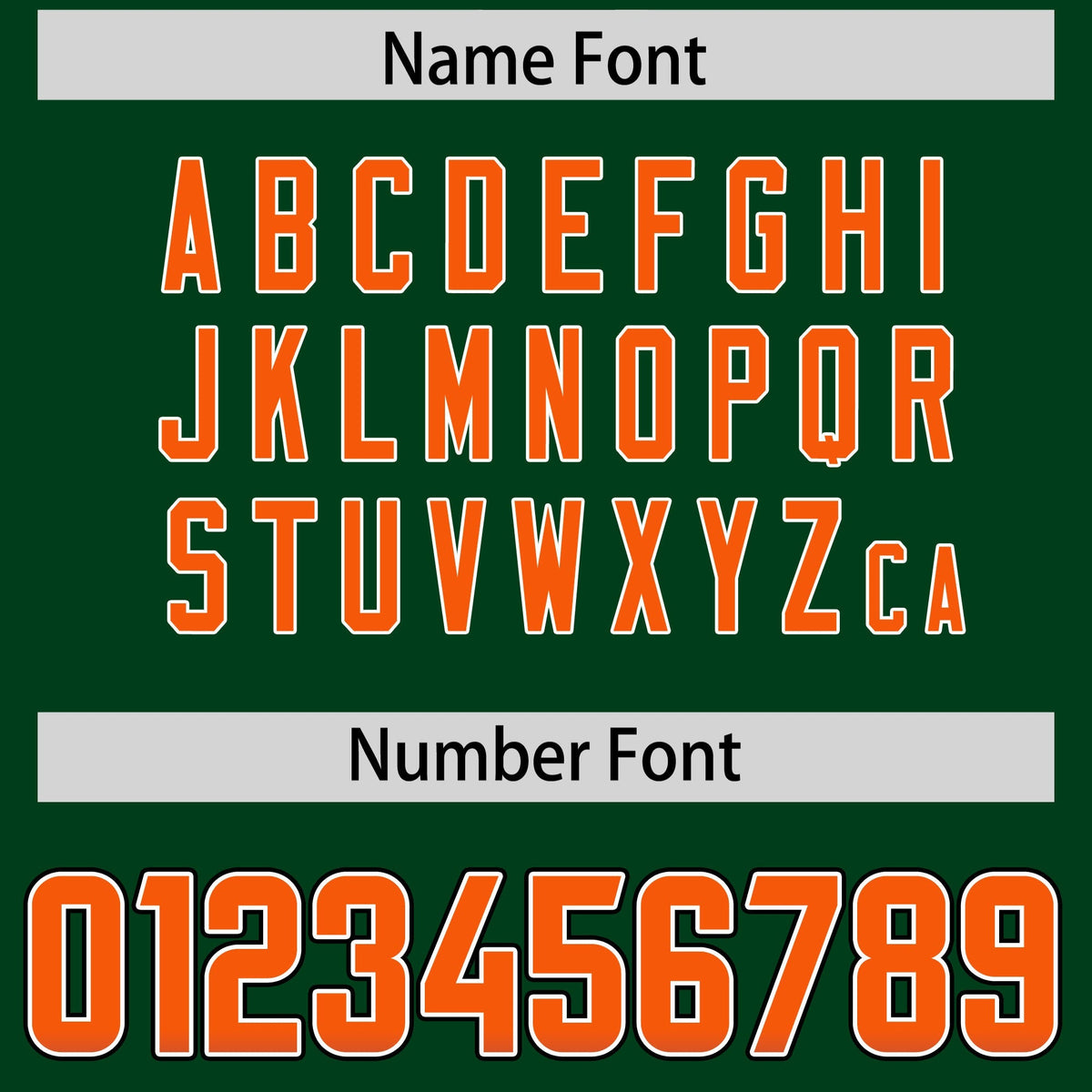 Custom Green Orange and Navy Sides Gradient Fashion Personalized Team American Football Jersey