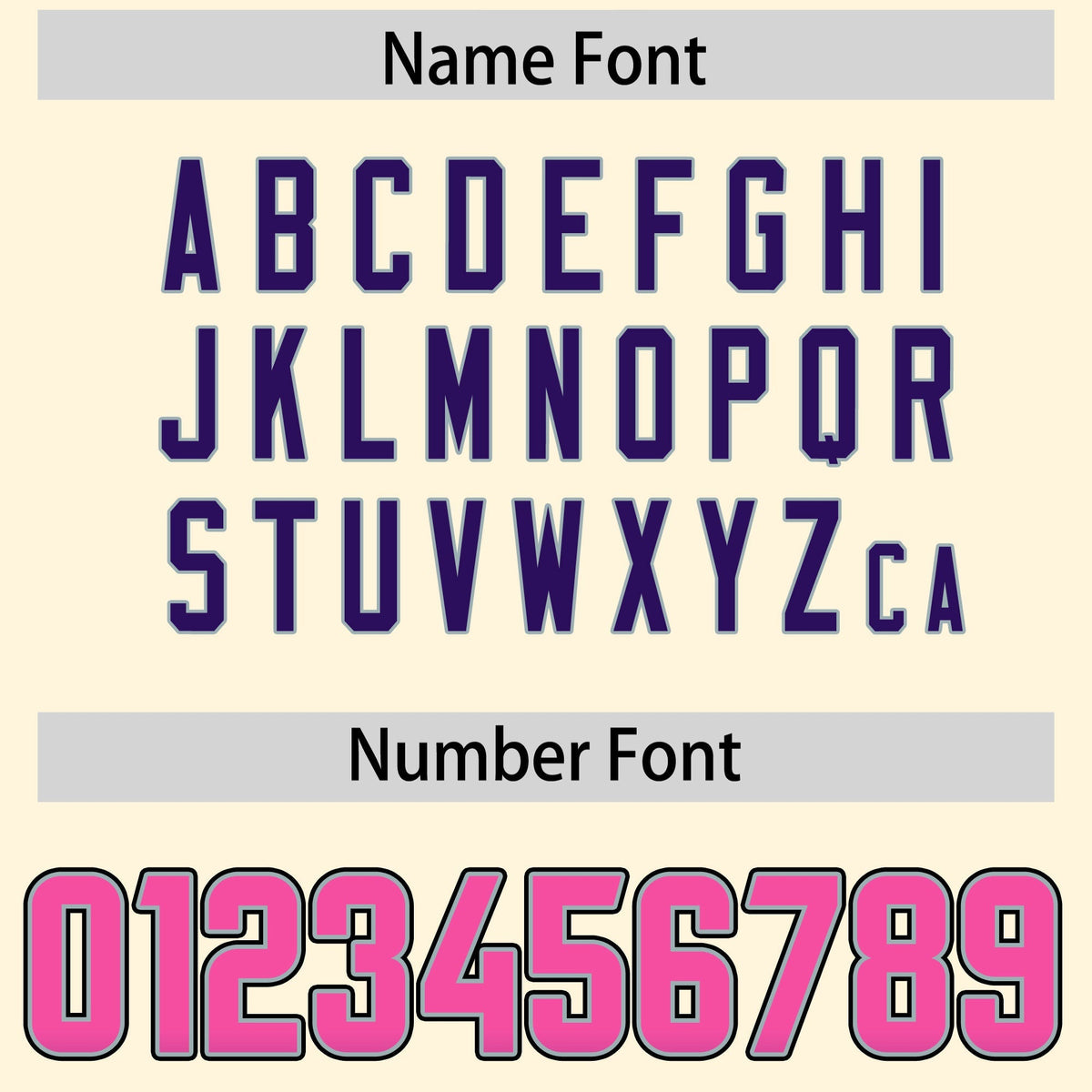 Custom Cream Pink and Purple Sides Gradient Fashion Personalized Team American Football Jersey