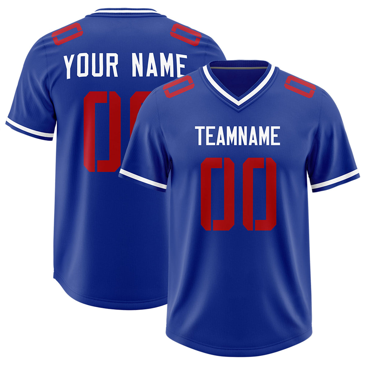 Custom Royal Classic Style American American Football Jerseys
