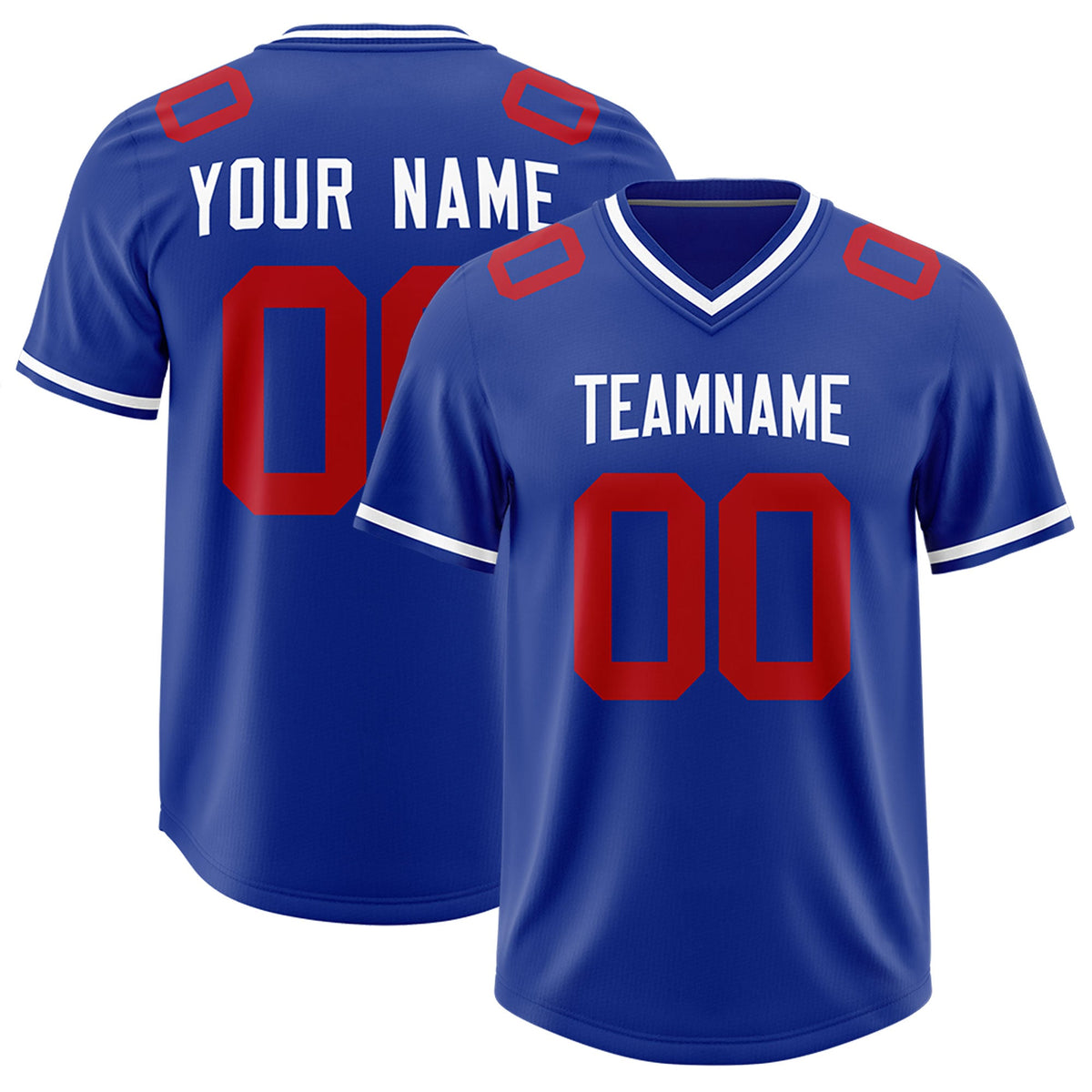 Custom Royal Classic Style American American Football Jerseys
