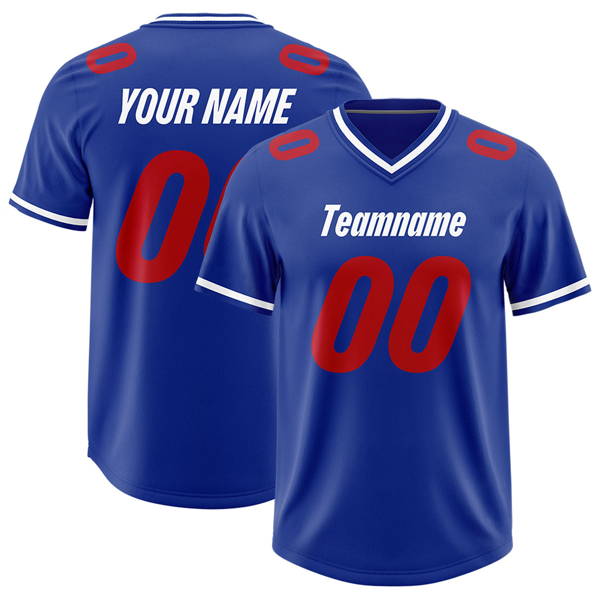 Custom Royal Classic Style American American Football Jerseys