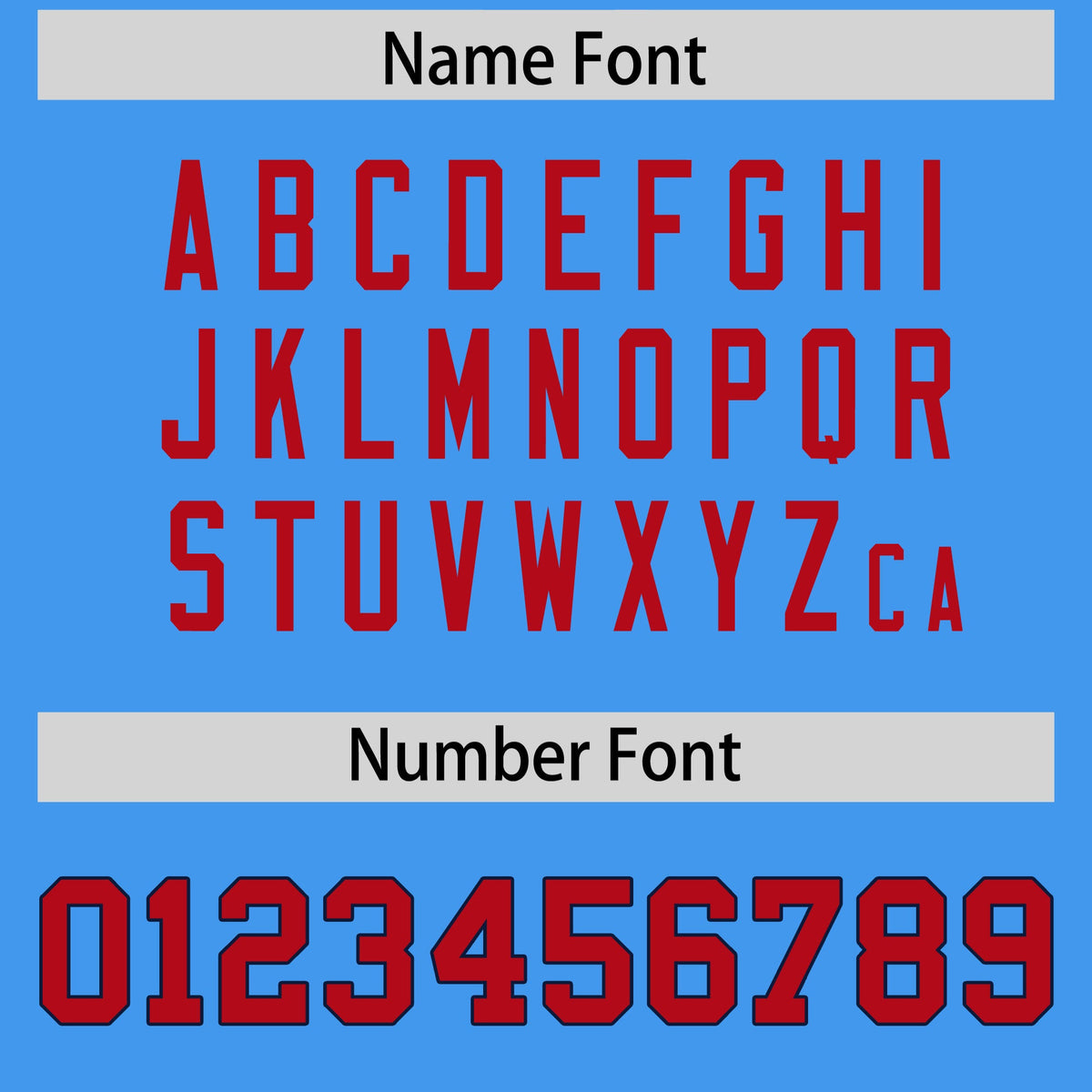 Custom Powder Blue American Football Jersey