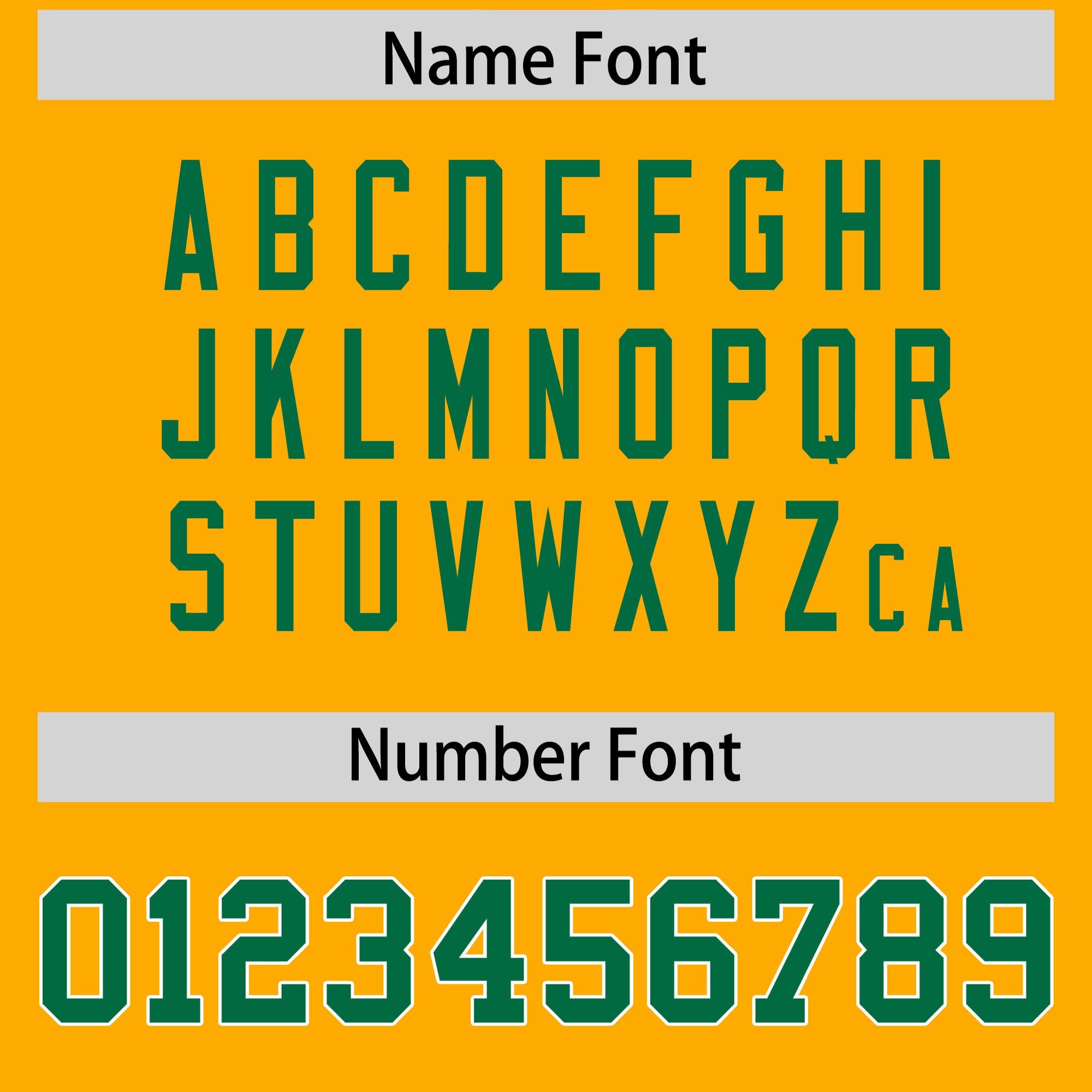 Custom Yellow American Football Jersey