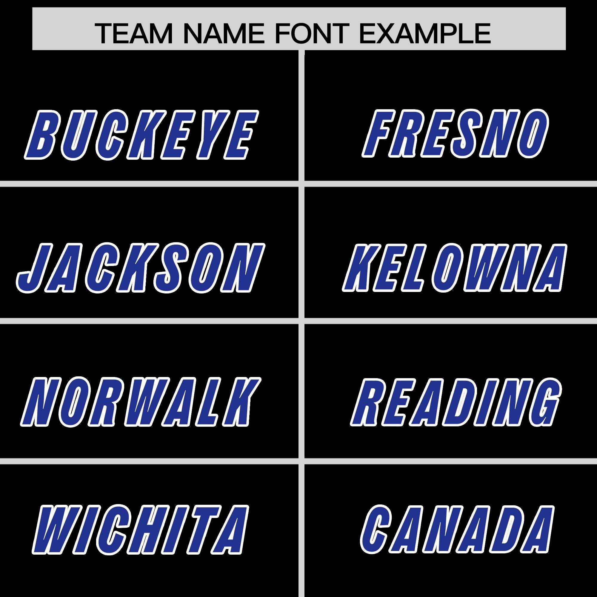 Custom Black Royal Personalized Star Pattern Raglan Sleeves Authentic American Football Jersey