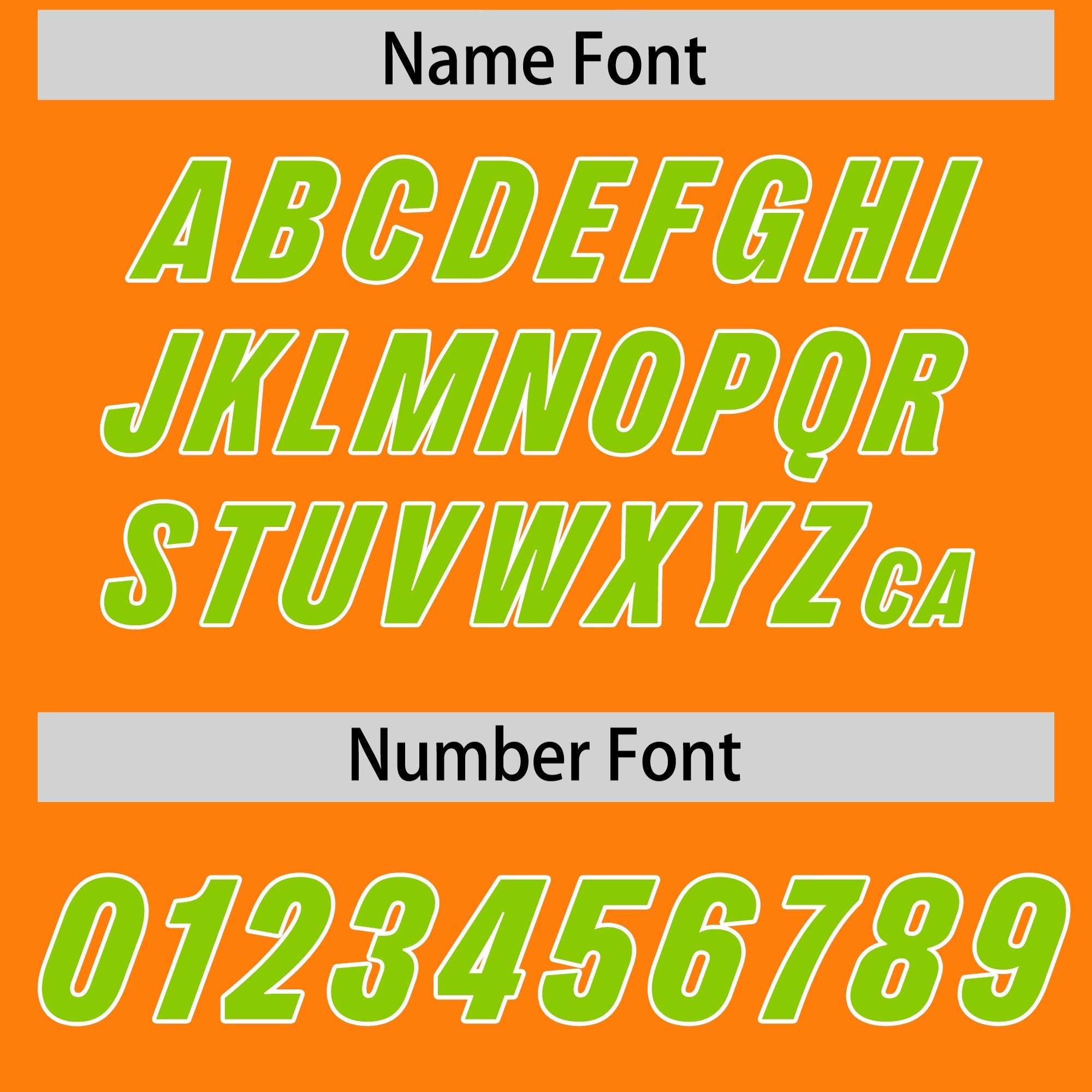 Custom Orange Neon Green Personalized Star Pattern Raglan Sleeves Authentic American Football Jersey