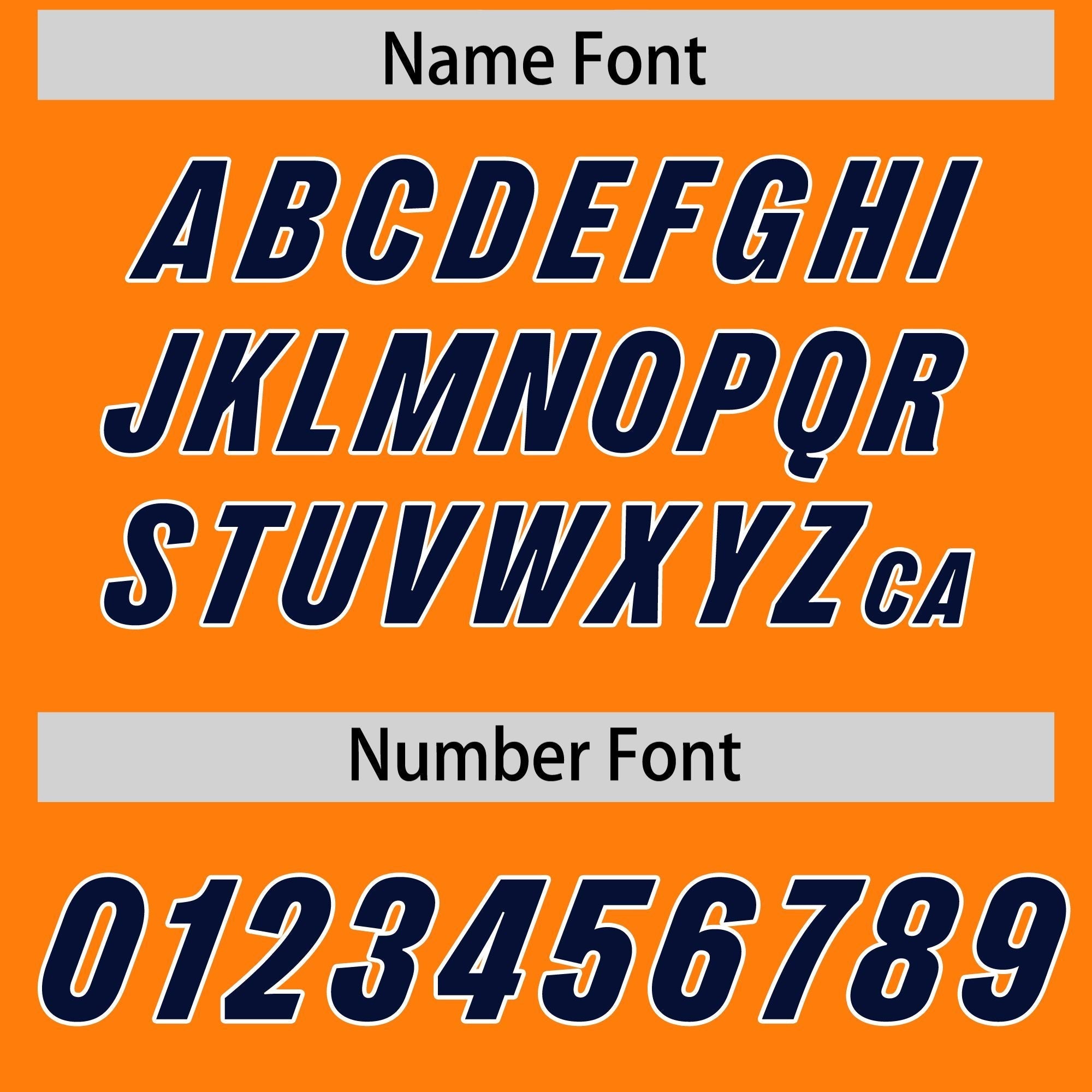 Custom Orange Navy Personalized Star Pattern Raglan Sleeves Authentic American Football Jersey