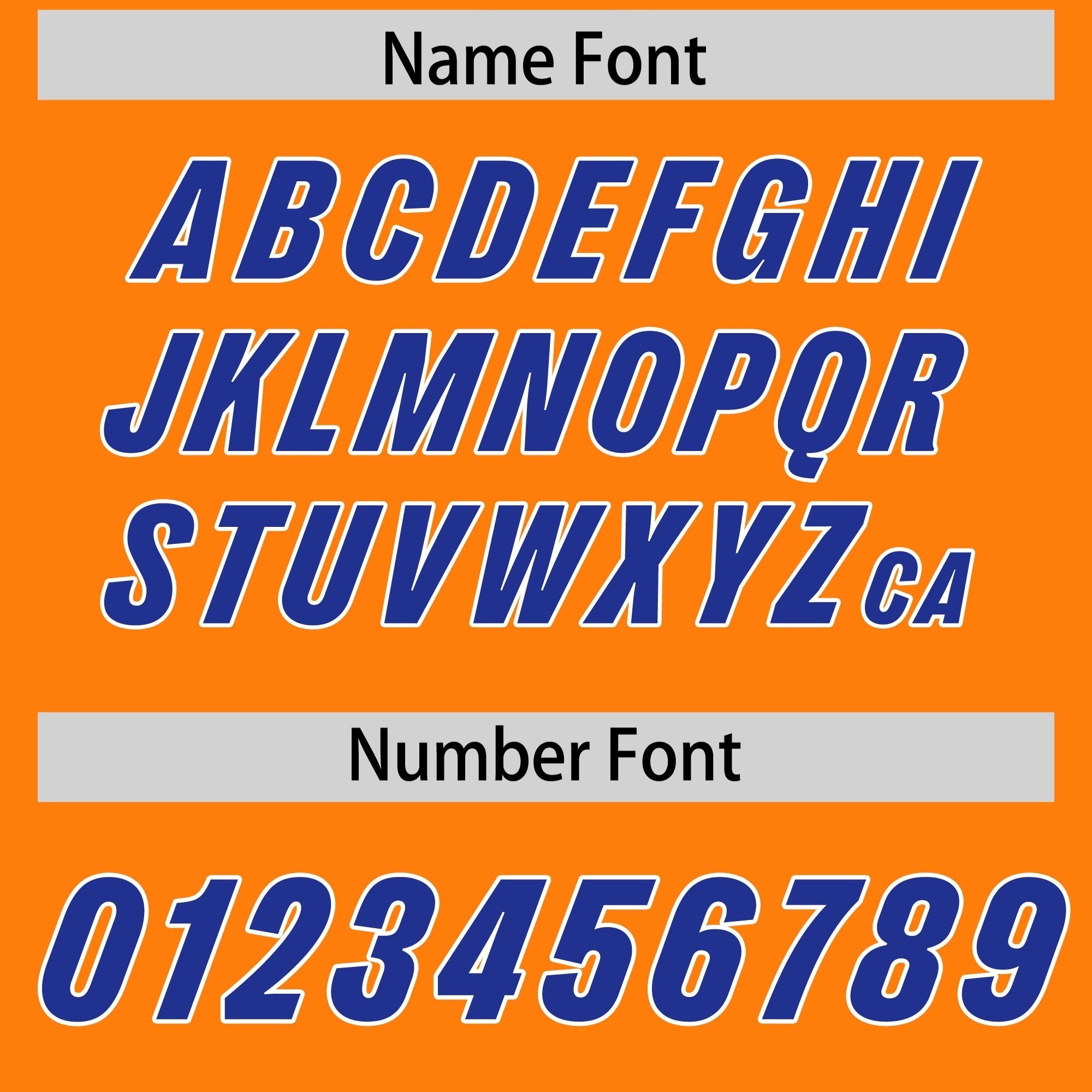 Custom Orange Royal Personalized Star Pattern Raglan Sleeves Authentic American Football Jersey