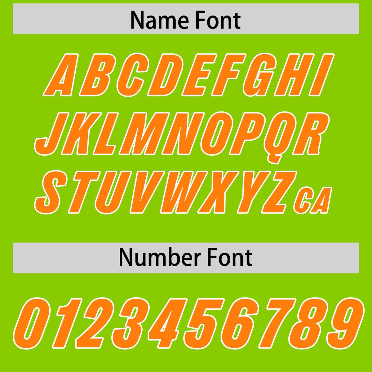 Custom Neon Green Orange Personalized Star Pattern Raglan Sleeves Authentic American Football Jersey