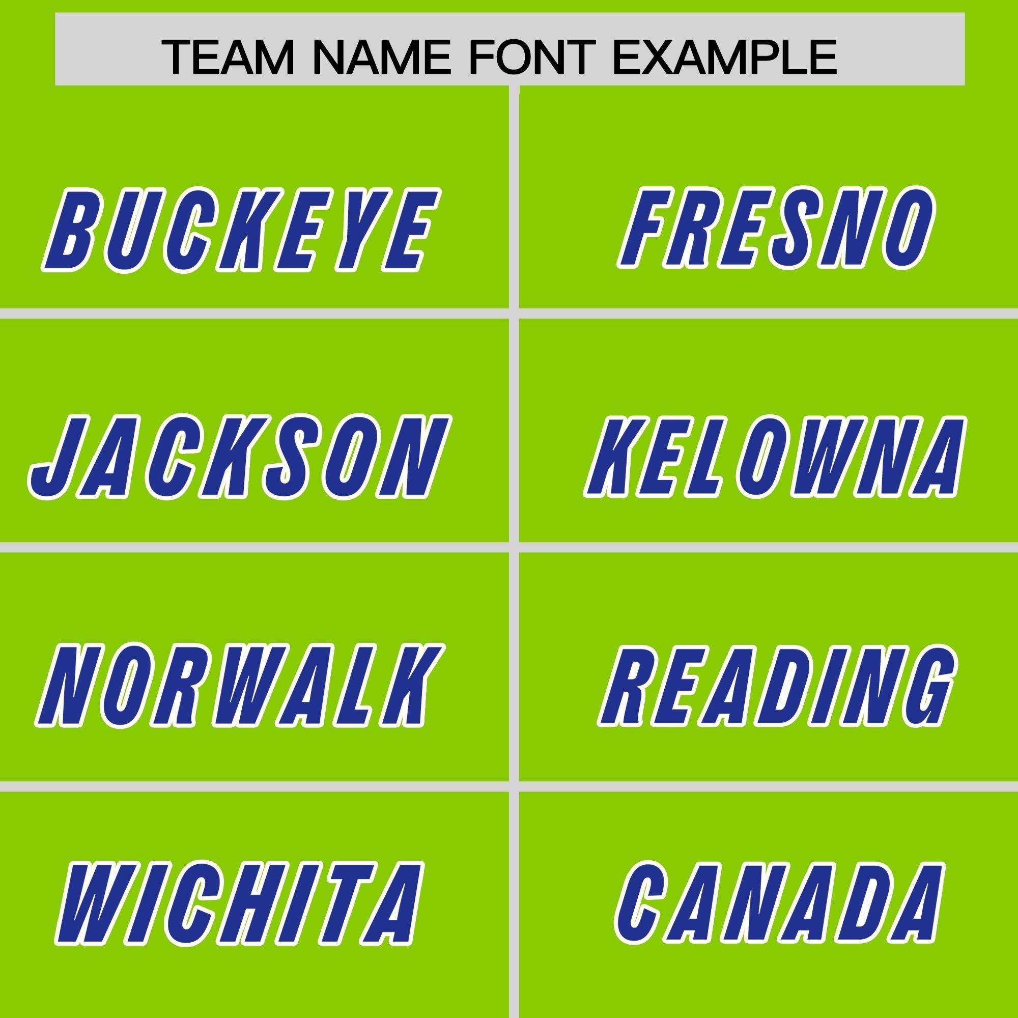 Custom Neon Green Royal Personalized Star Pattern Raglan Sleeves Authentic American Football Jersey