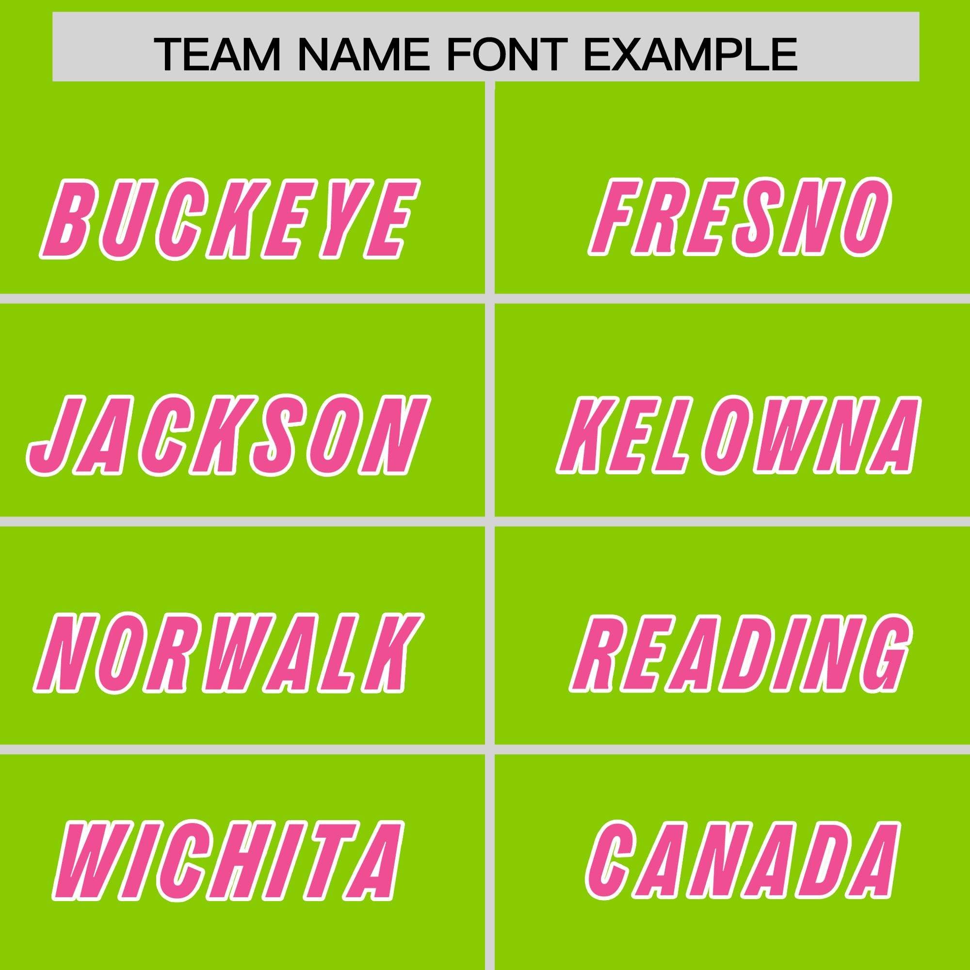 Custom Neon Green Pink Personalized Star Pattern Raglan Sleeves Authentic American Football Jersey