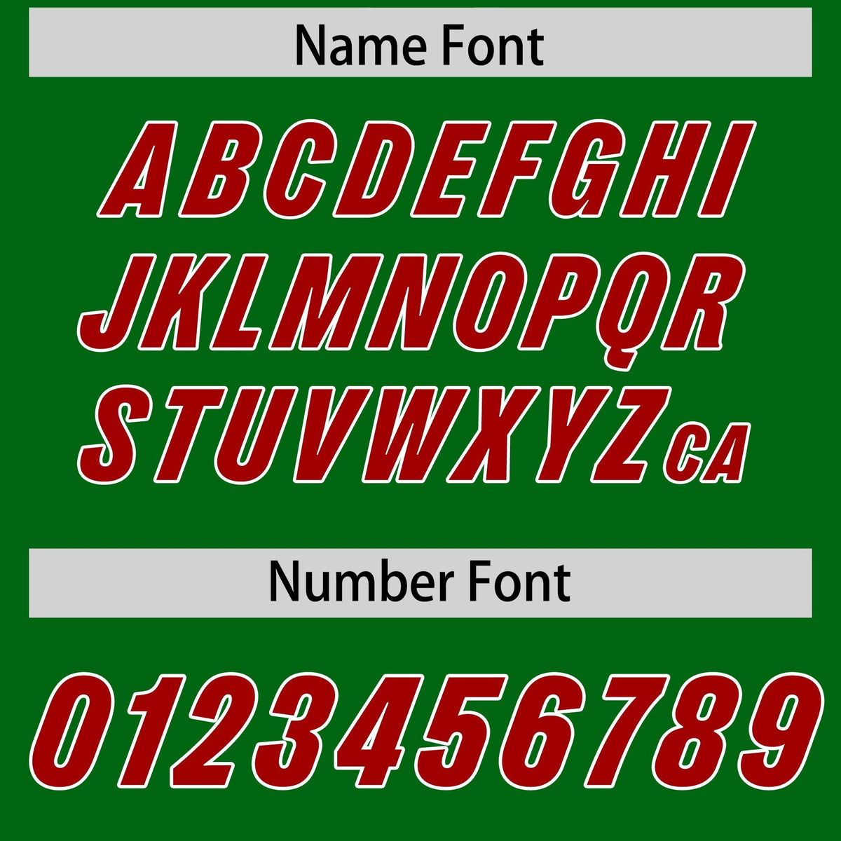 Custom Kelly Green Red Personalized Star Pattern Raglan Sleeves Authentic American Football Jersey