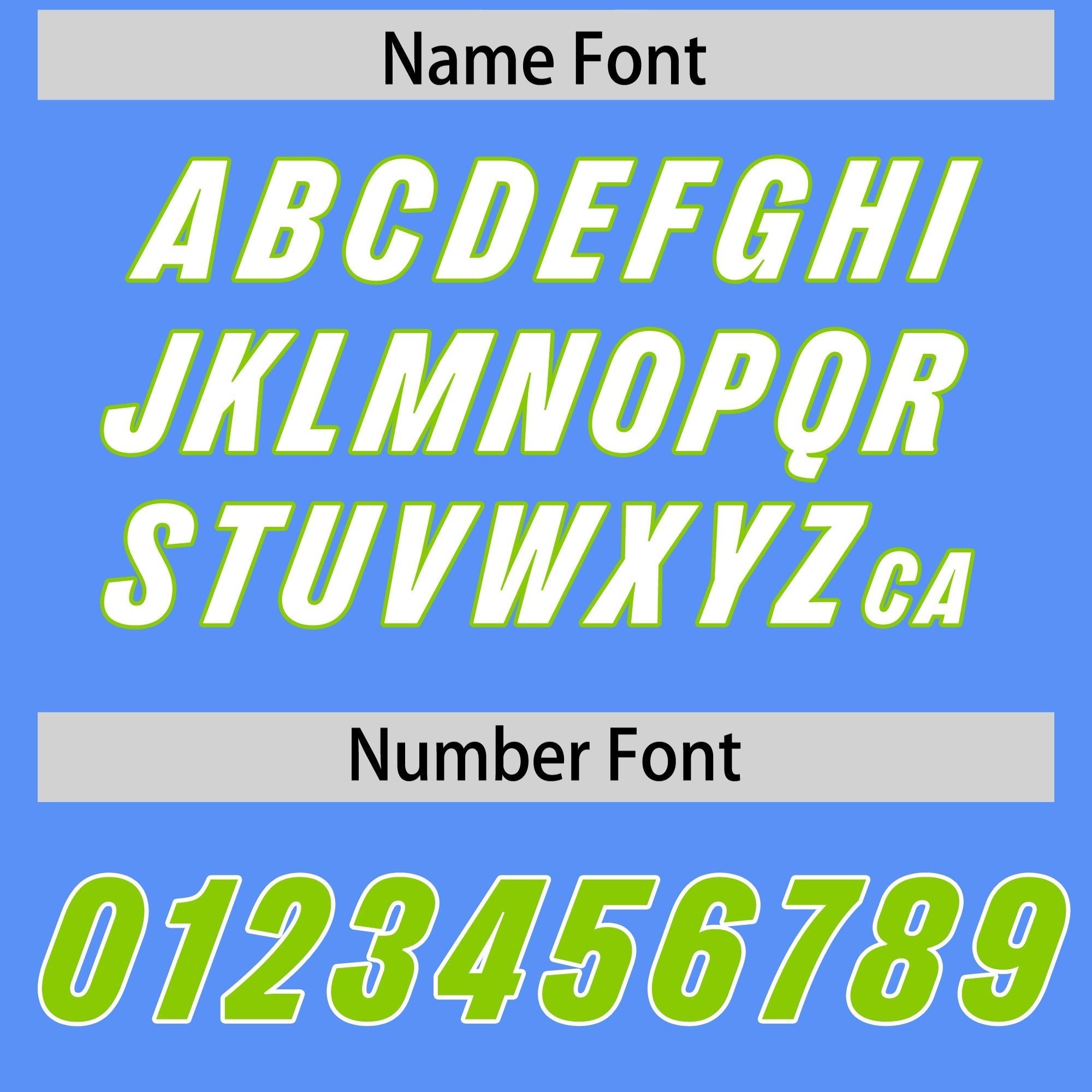 Custom Powder Blue Neon Green Personalized Star Pattern Raglan Sleeves Authentic American Football Jersey