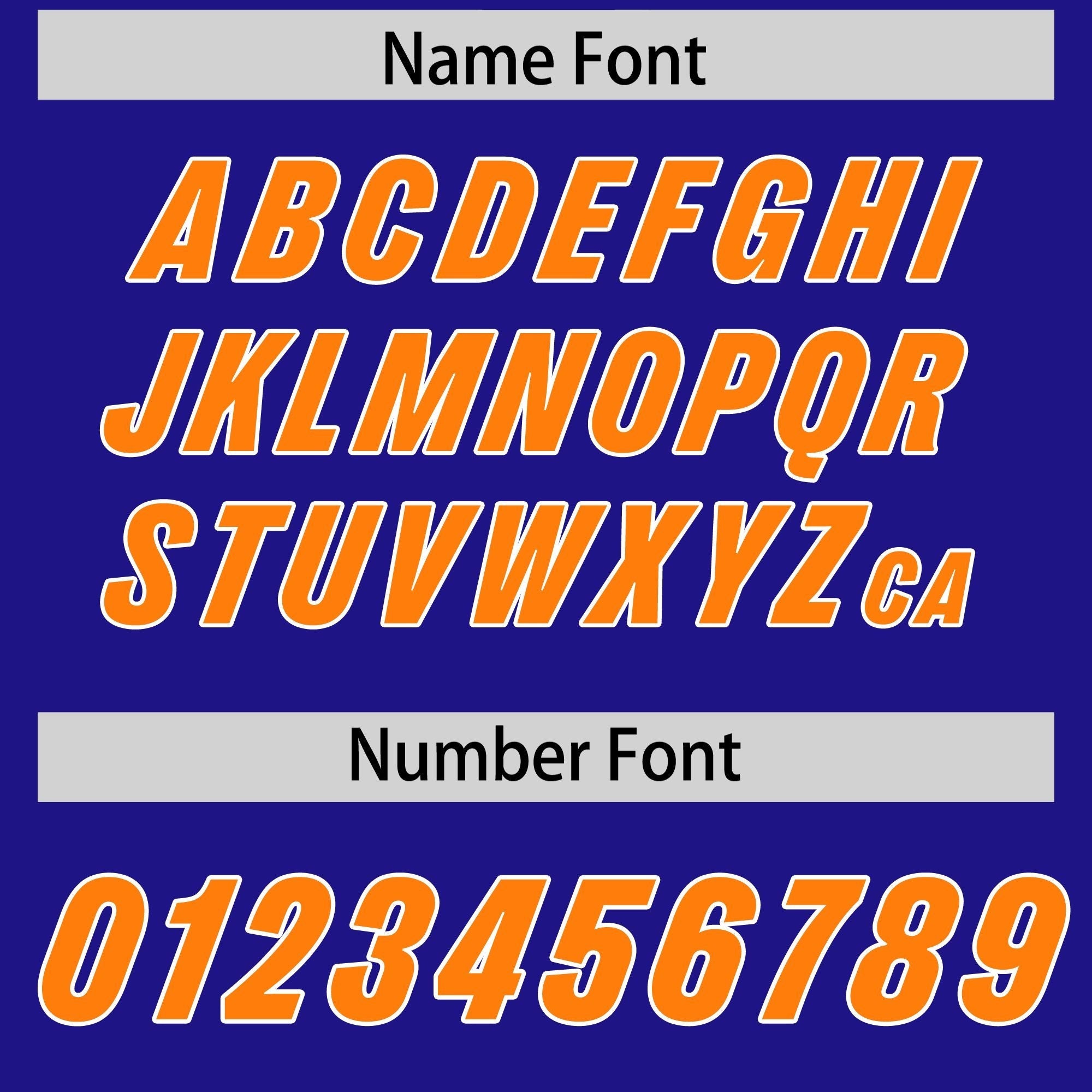 Custom Royal Orange Personalized Star Pattern Raglan Sleeves Authentic American Football Jersey