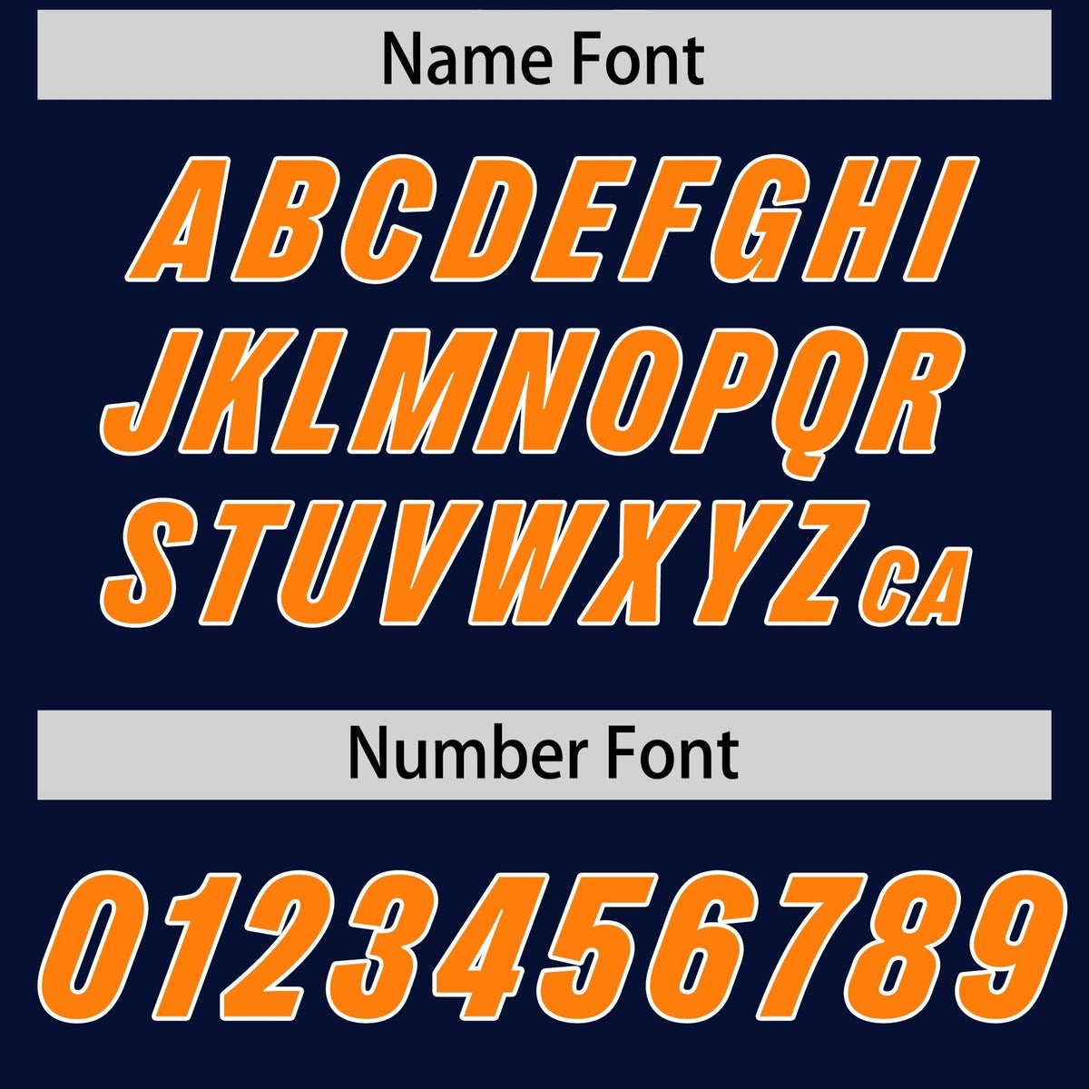 Custom Navy Orange Personalized Star Pattern Raglan Sleeves Authentic American Football Jersey