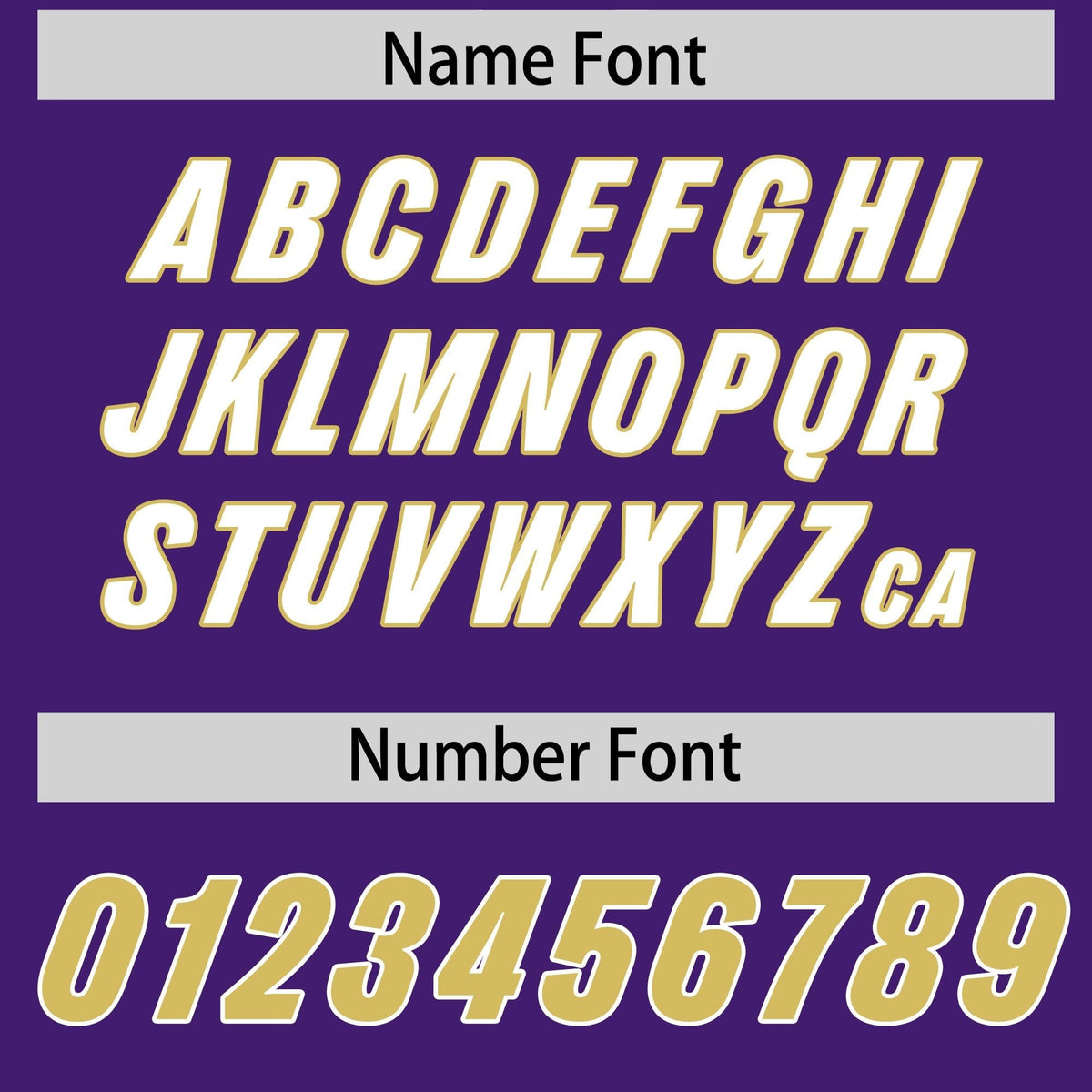 Custom Purple Old Gold Personalized Star Pattern Raglan Sleeves Authentic American Football Jersey