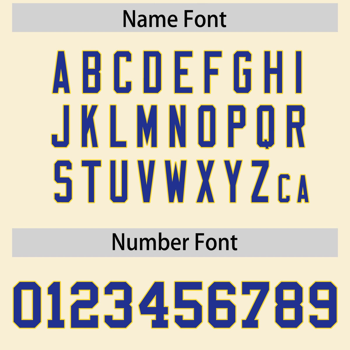 Custom Cream Royal Personalized Star Pattern Raglan Sleeves Authentic American Football Jersey