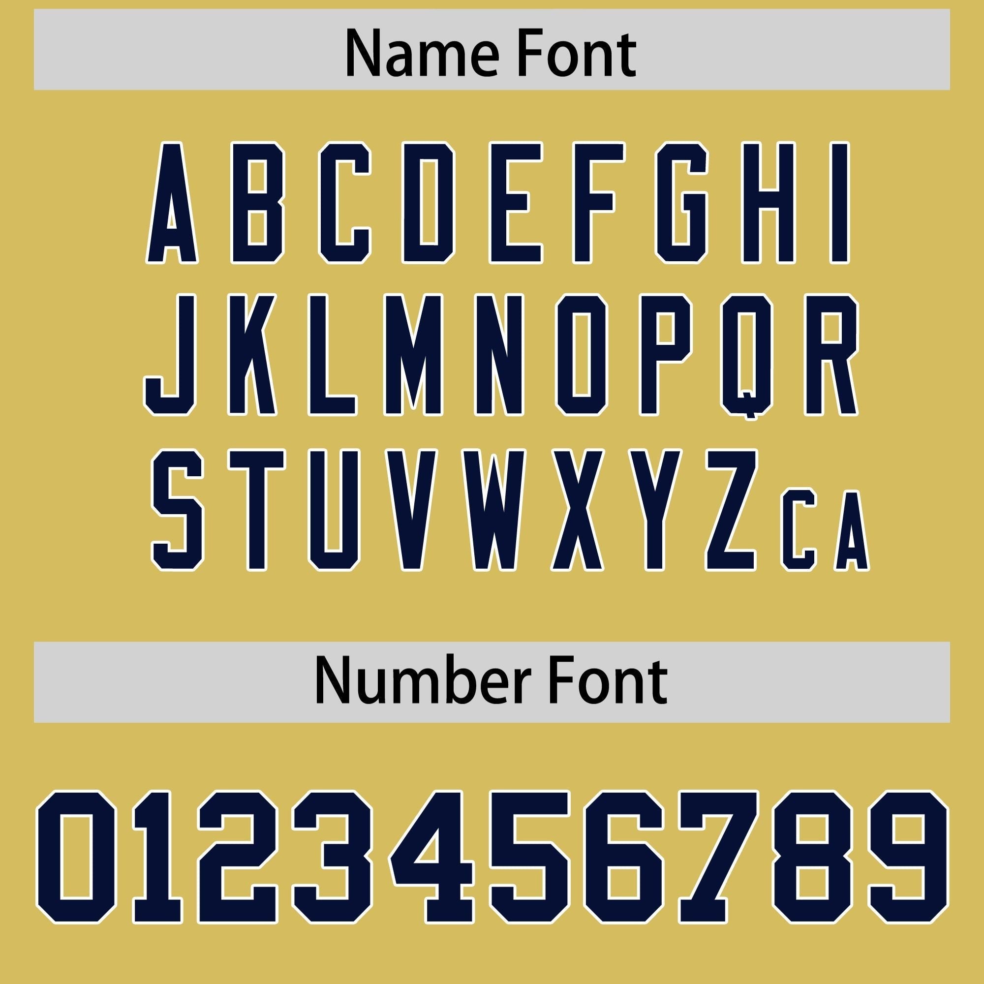 Custom Old Gold Navy Personalized Star Pattern Raglan Sleeves Authentic American Football Jersey