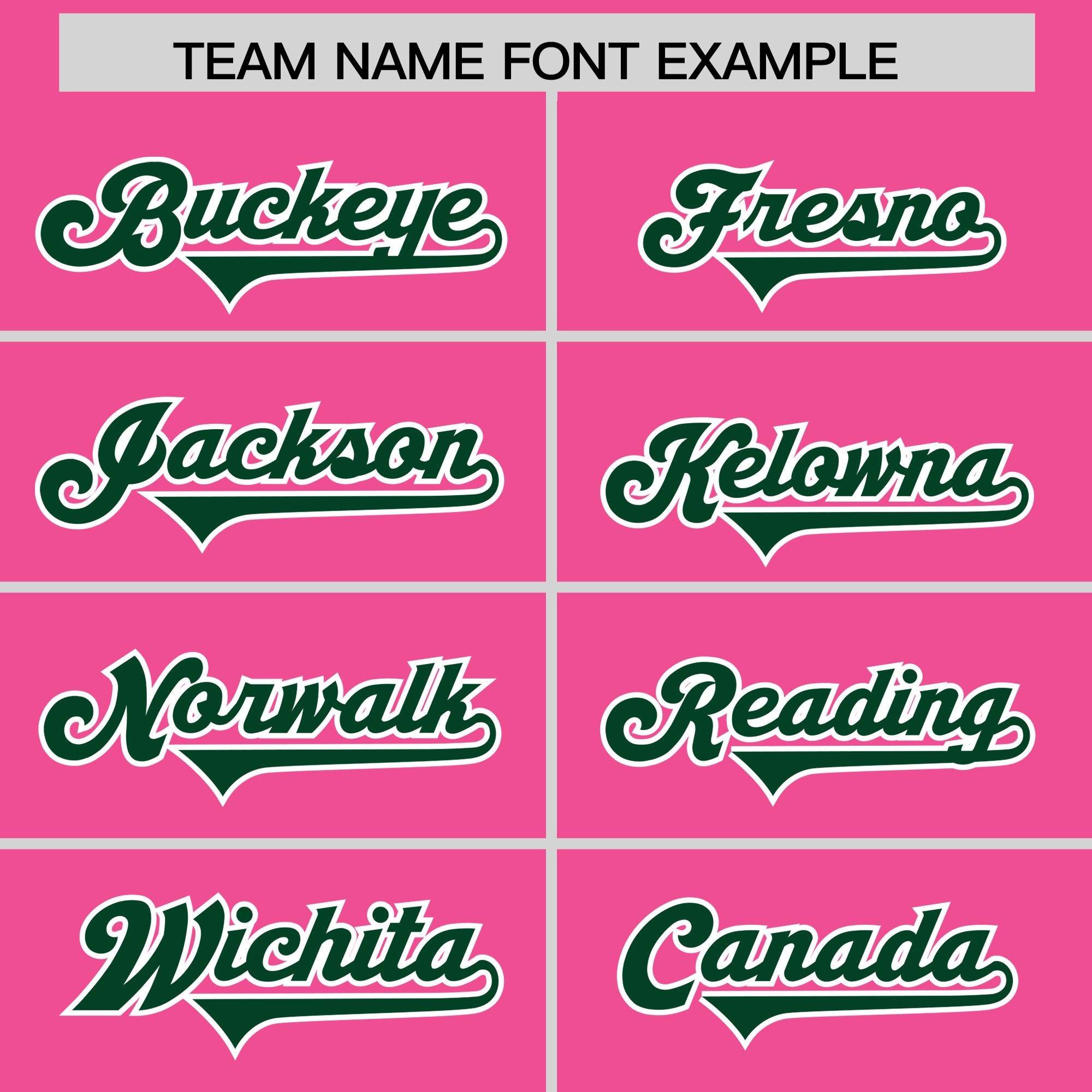 Custom Pink Green Personalized Star Pattern Raglan Sleeves Authentic American Football Jersey