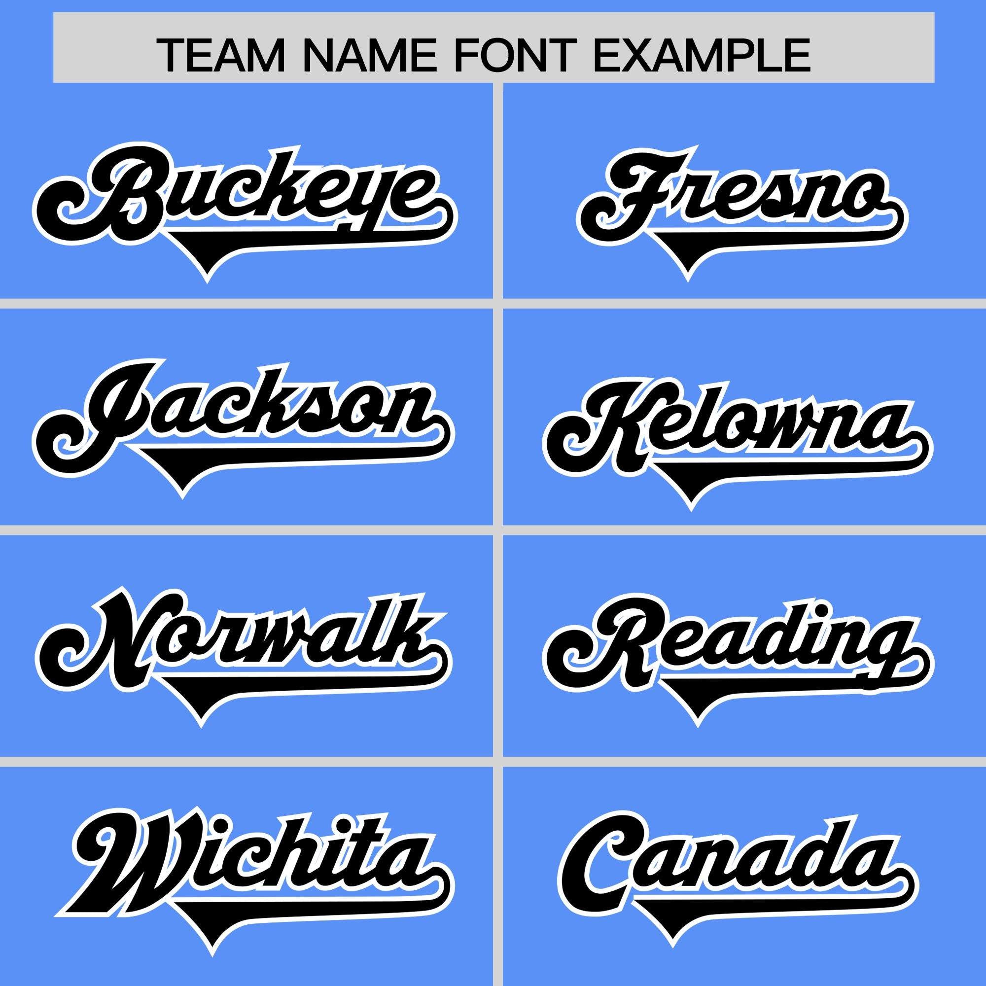 Custom Powder Blue Black Personalized Star Pattern Raglan Sleeves Authentic American Football Jersey