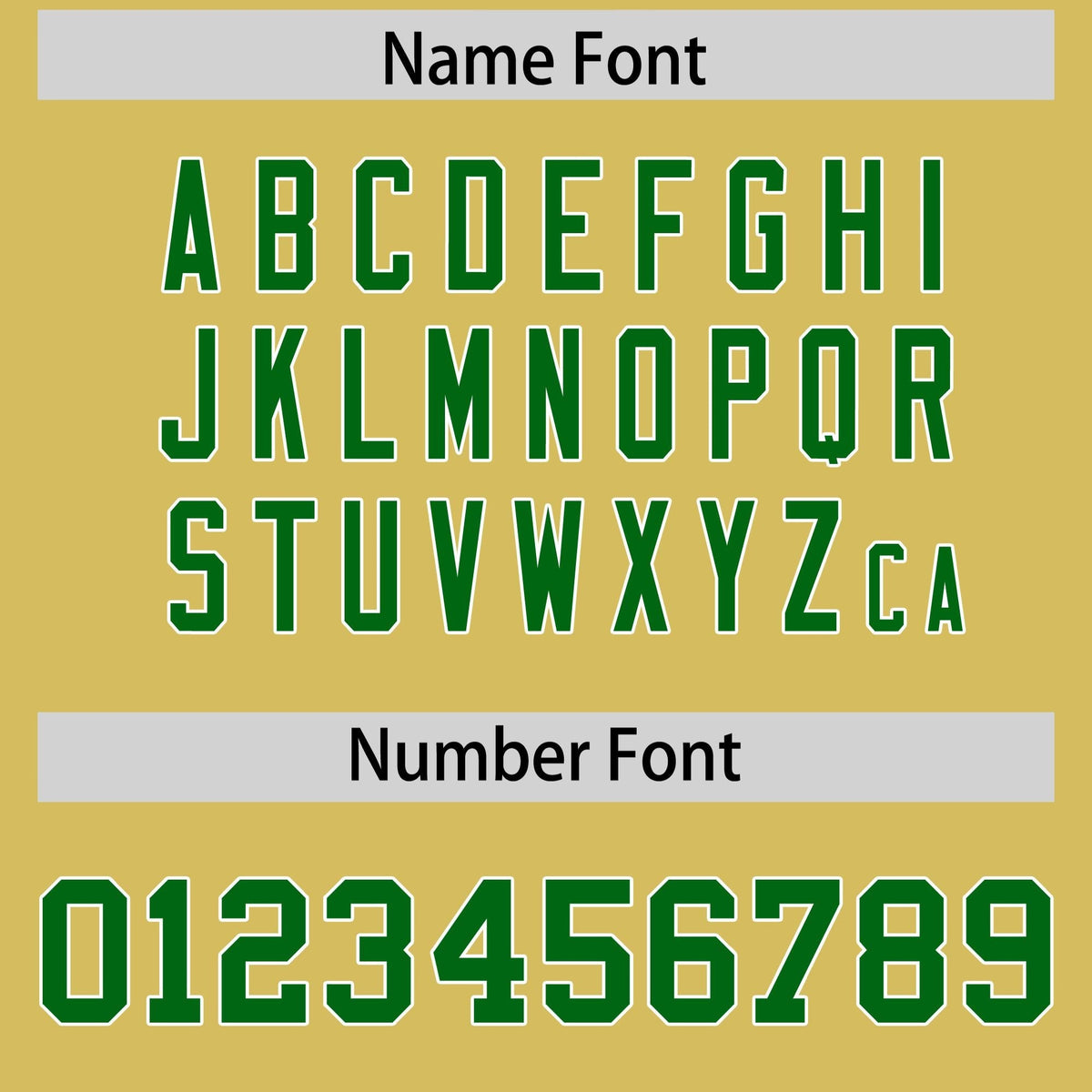 Custom Old Gold Kelly Green Personalized Star Pattern Raglan Sleeves Authentic American Football Jersey