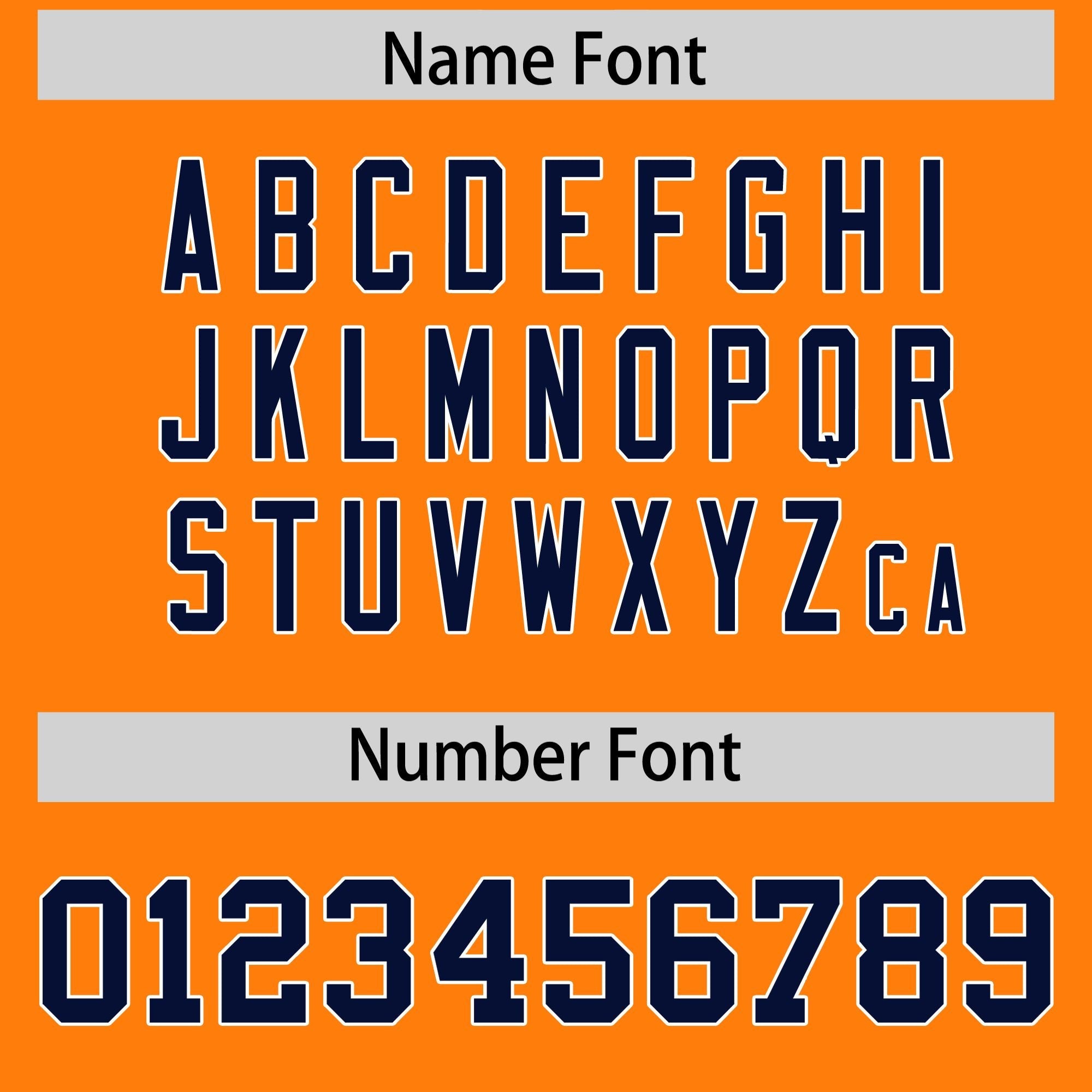 Custom Orange Navy Personalized Star Pattern Raglan Sleeves Authentic American Football Jersey