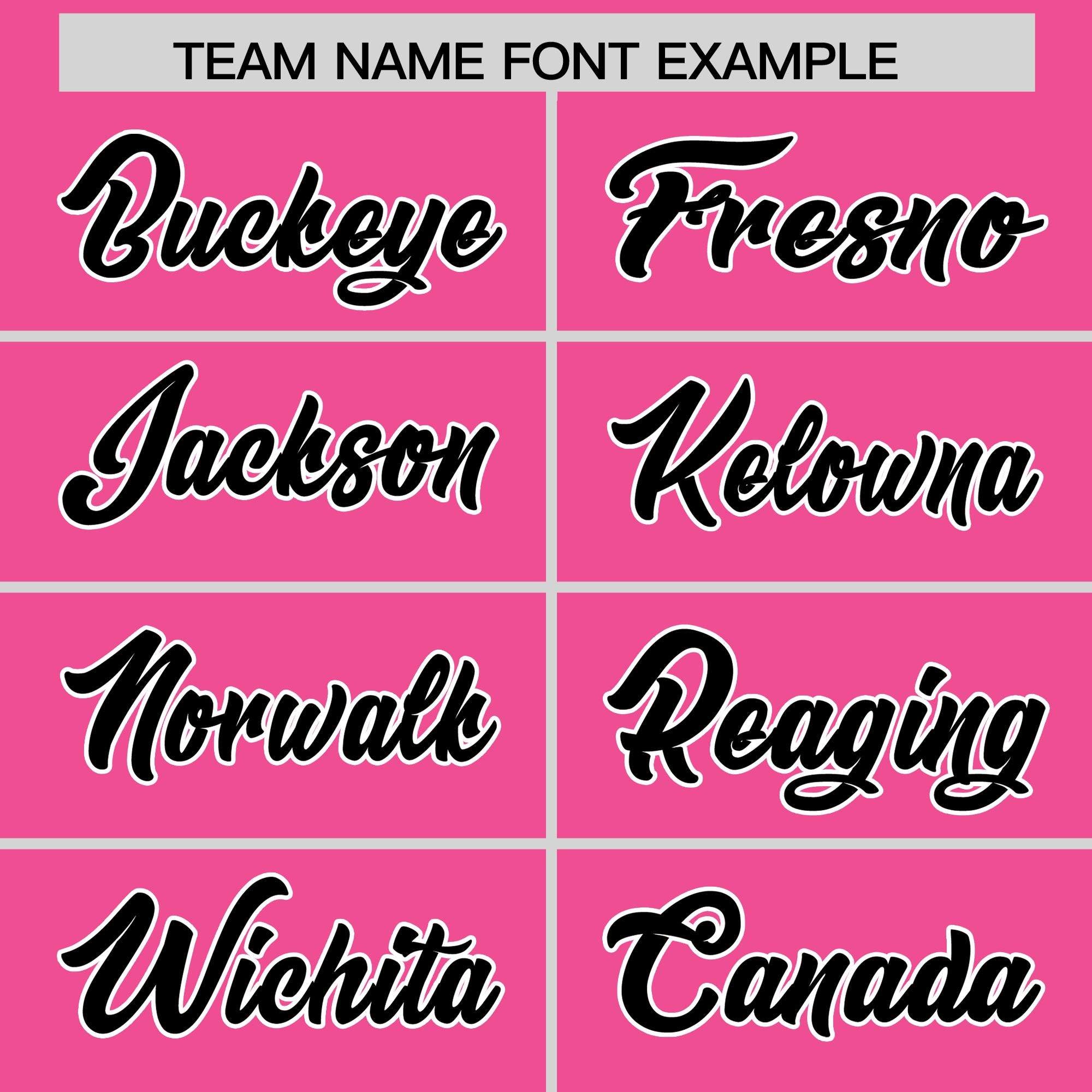 Custom Pink Black Personalized Star Pattern Raglan Sleeves Authentic American Football Jersey