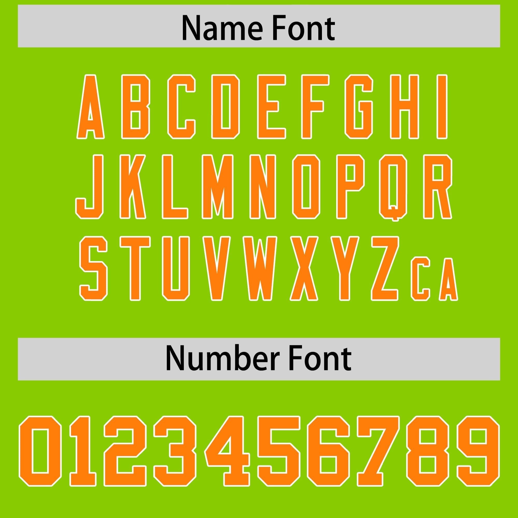 Custom Neon Green Orange Personalized Star Pattern Raglan Sleeves Authentic American Football Jersey