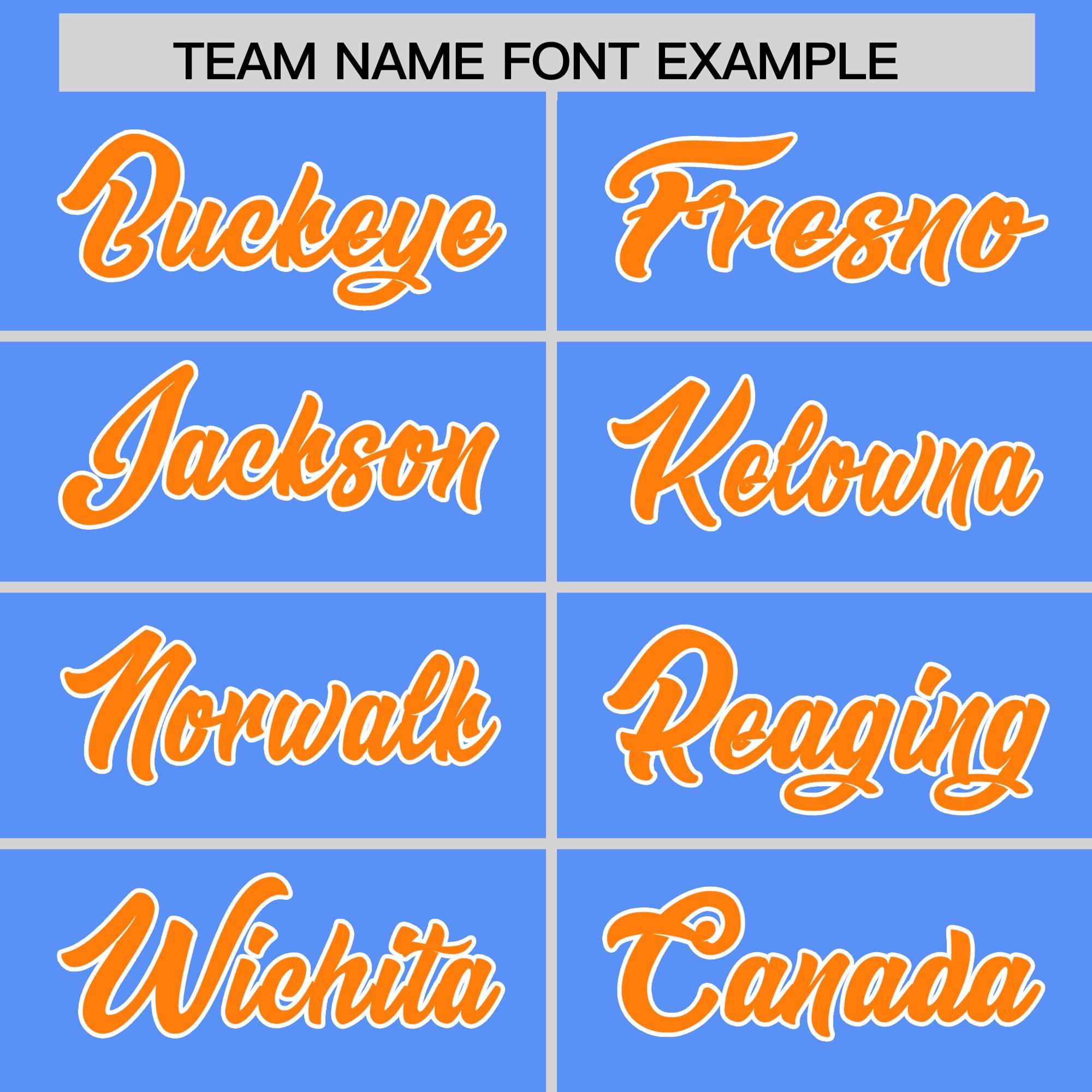 Custom Powder Blue Orange Personalized Star Pattern Raglan Sleeves Authentic American Football Jersey